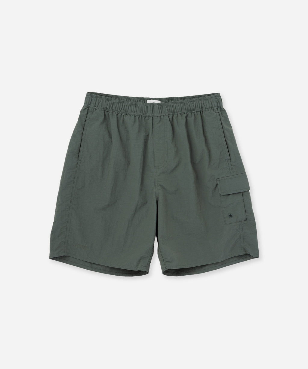 Saturdays NYC Danjo Cargo Swim Short in Olive Green