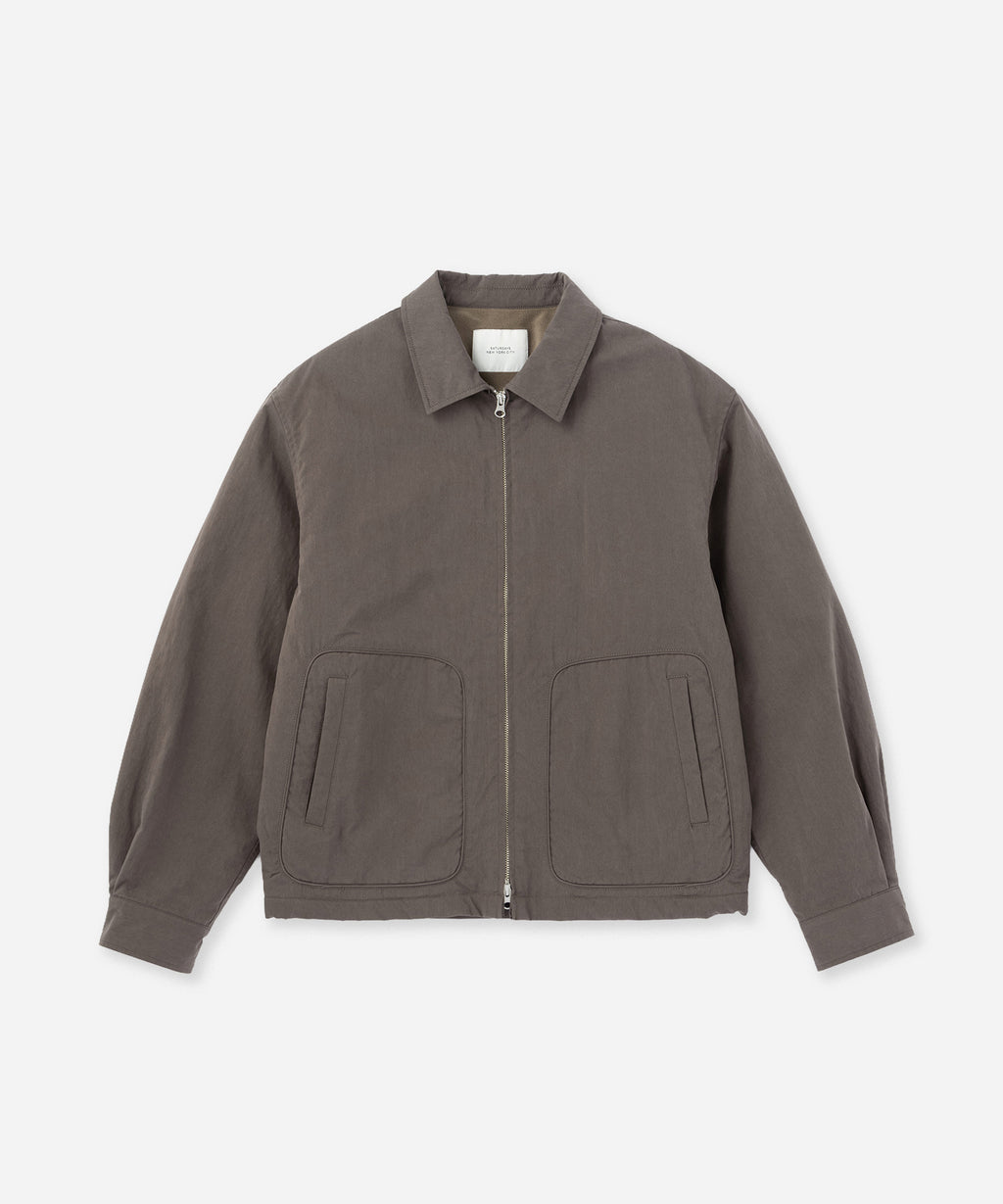 Saturdays NYC Eduard Drizzler Jacket in Gray