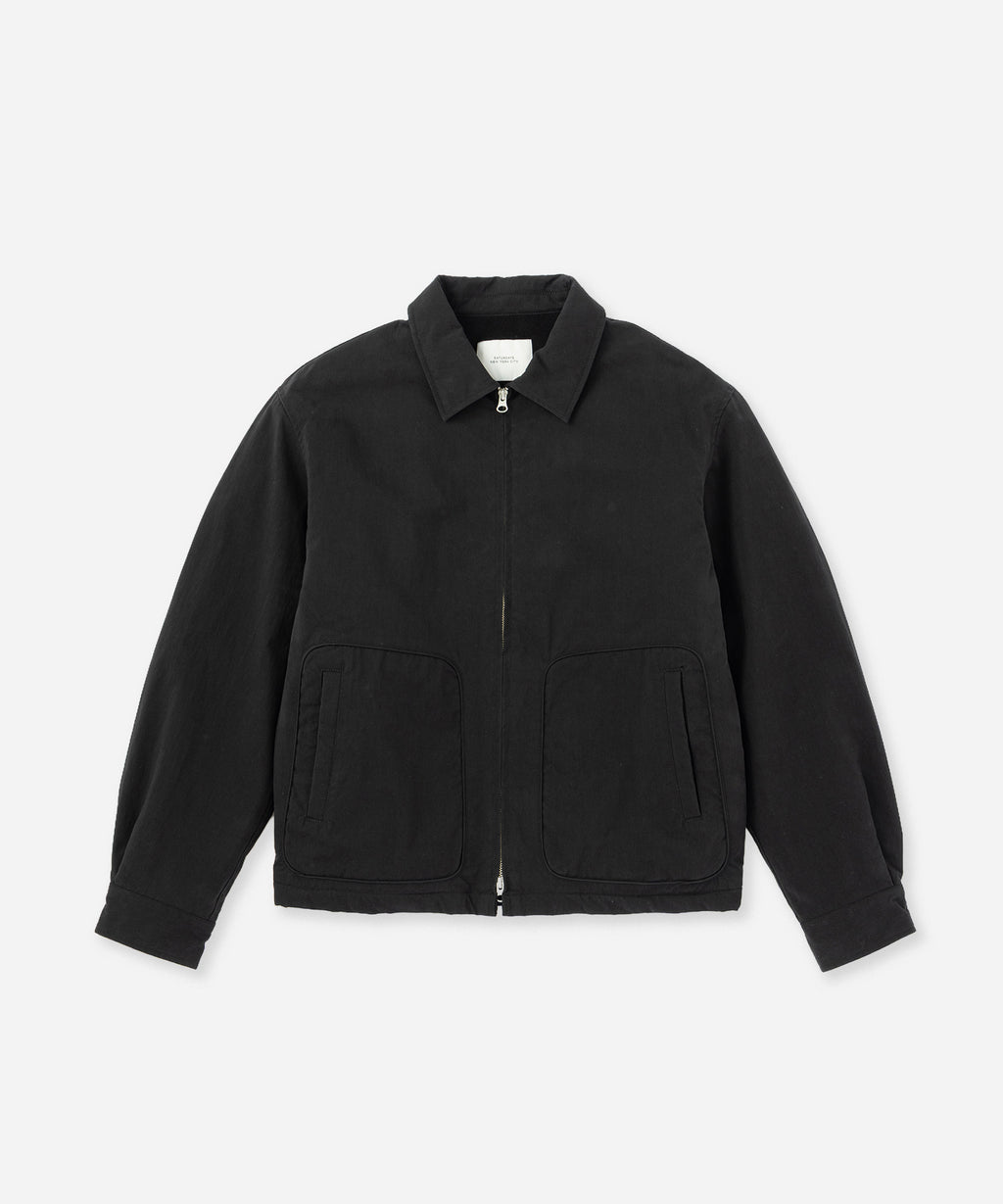 Saturdays NYC Eduard Drizzler Jacket in Black