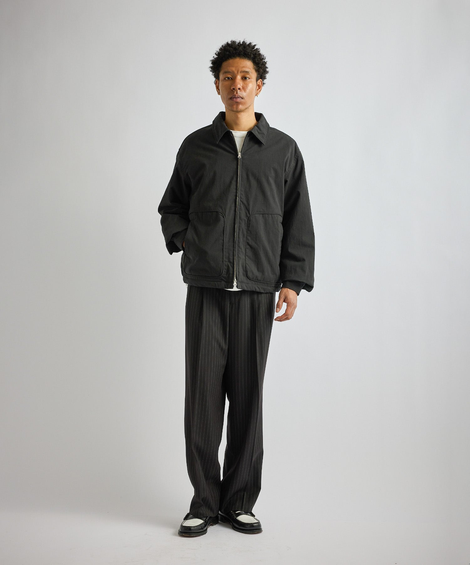 Saturdays NYC Eduard Drizzler Jacket in Black