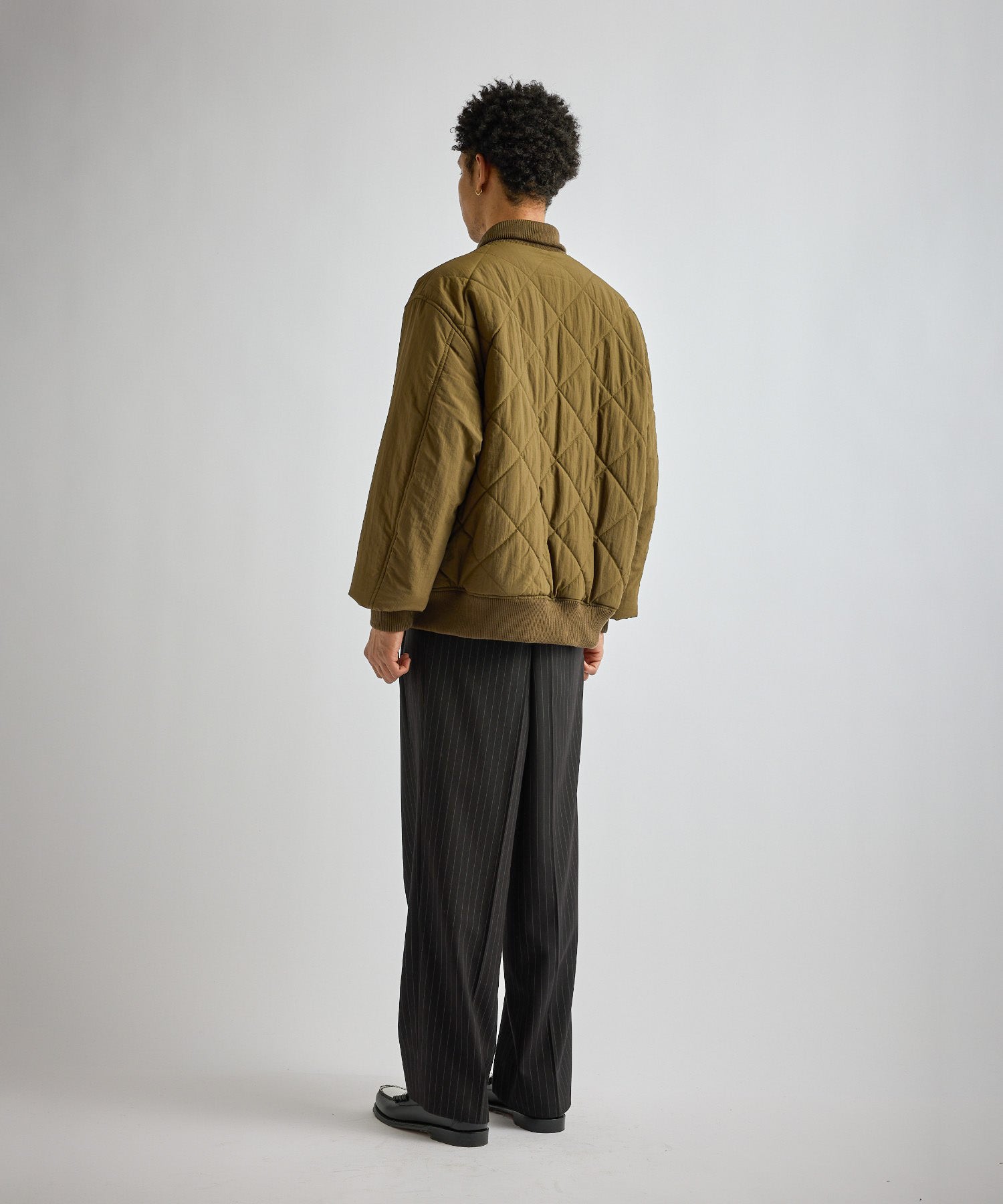 Saturdays NYC Haymarket Quilted Jacket in Olive