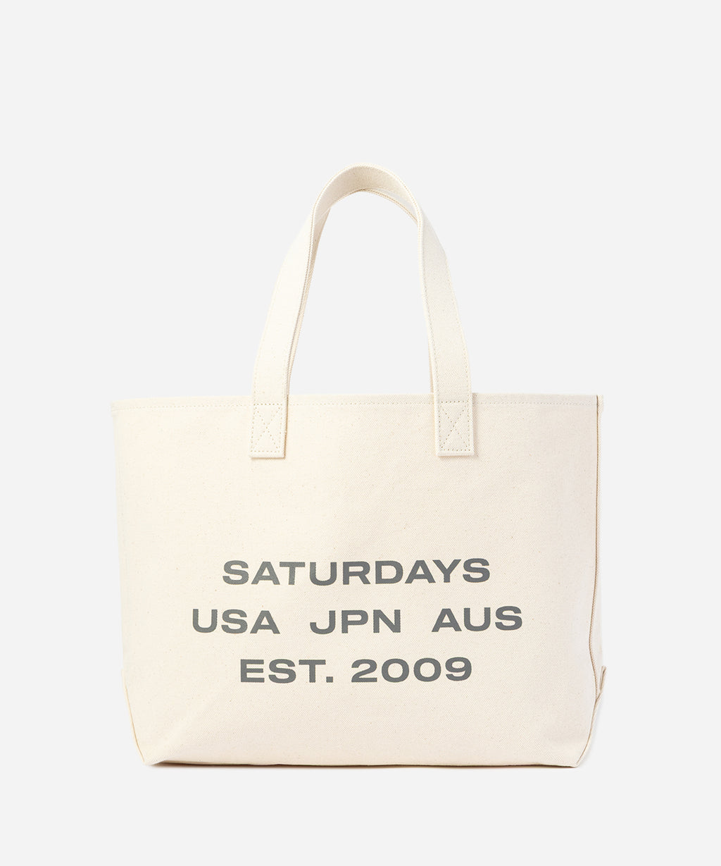 Saturdays NYC International Tote Bag in Ivory