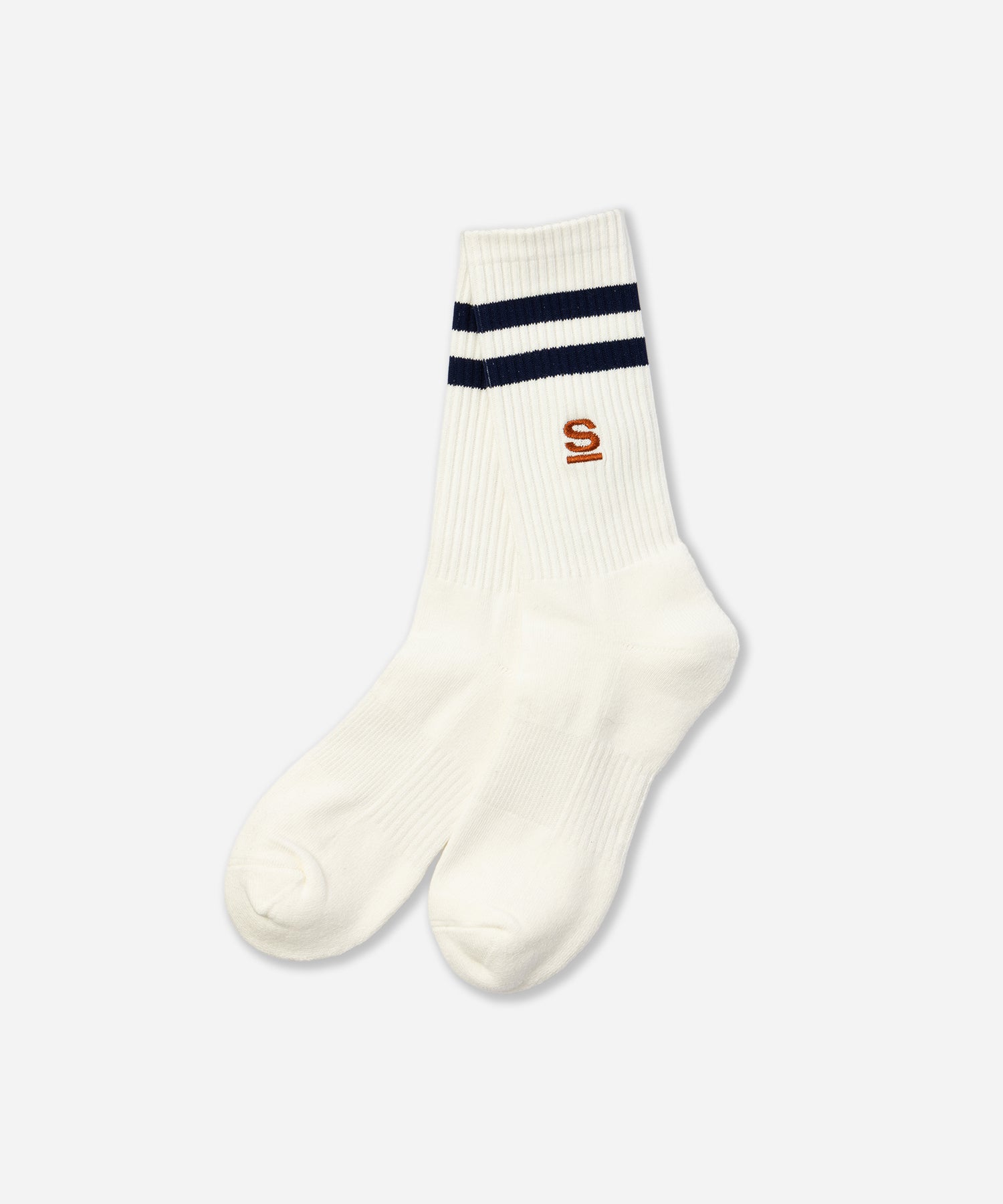 Saturdays NYC S Logo Socks in White