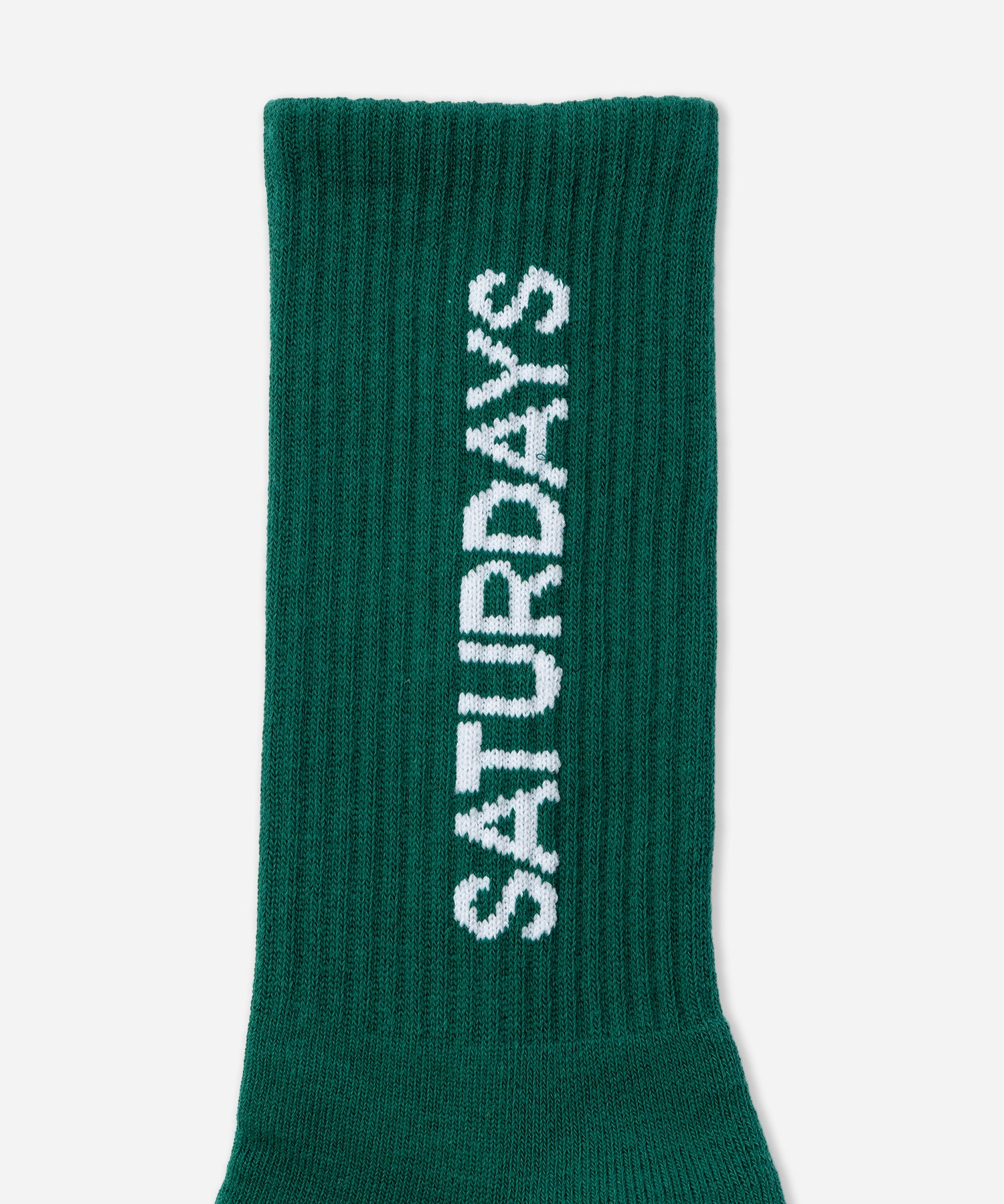 Saturdays NYC Logo Sock in Green