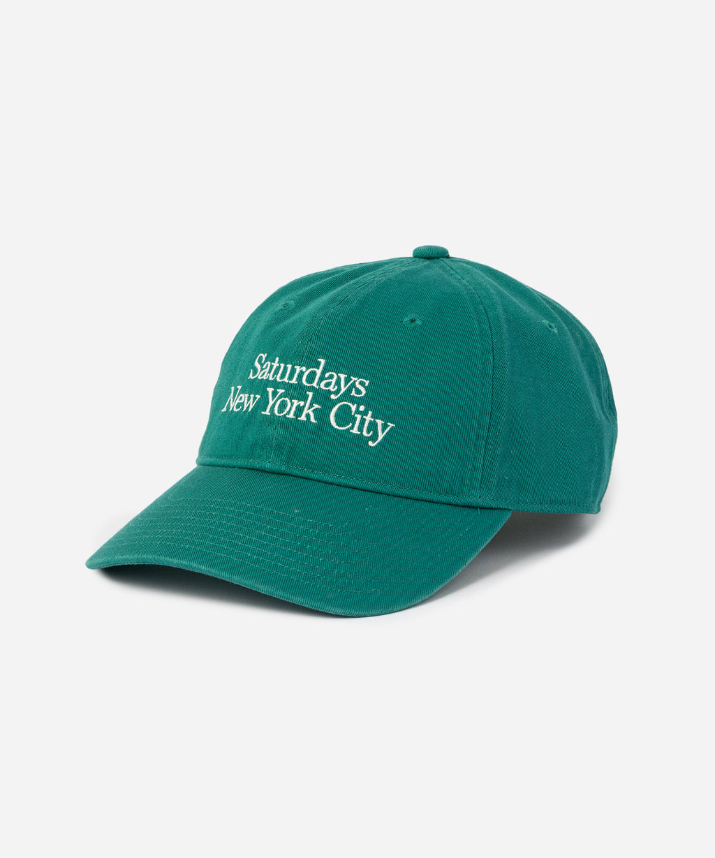 Saturdays NYC Abie Washed Cap in Light Green