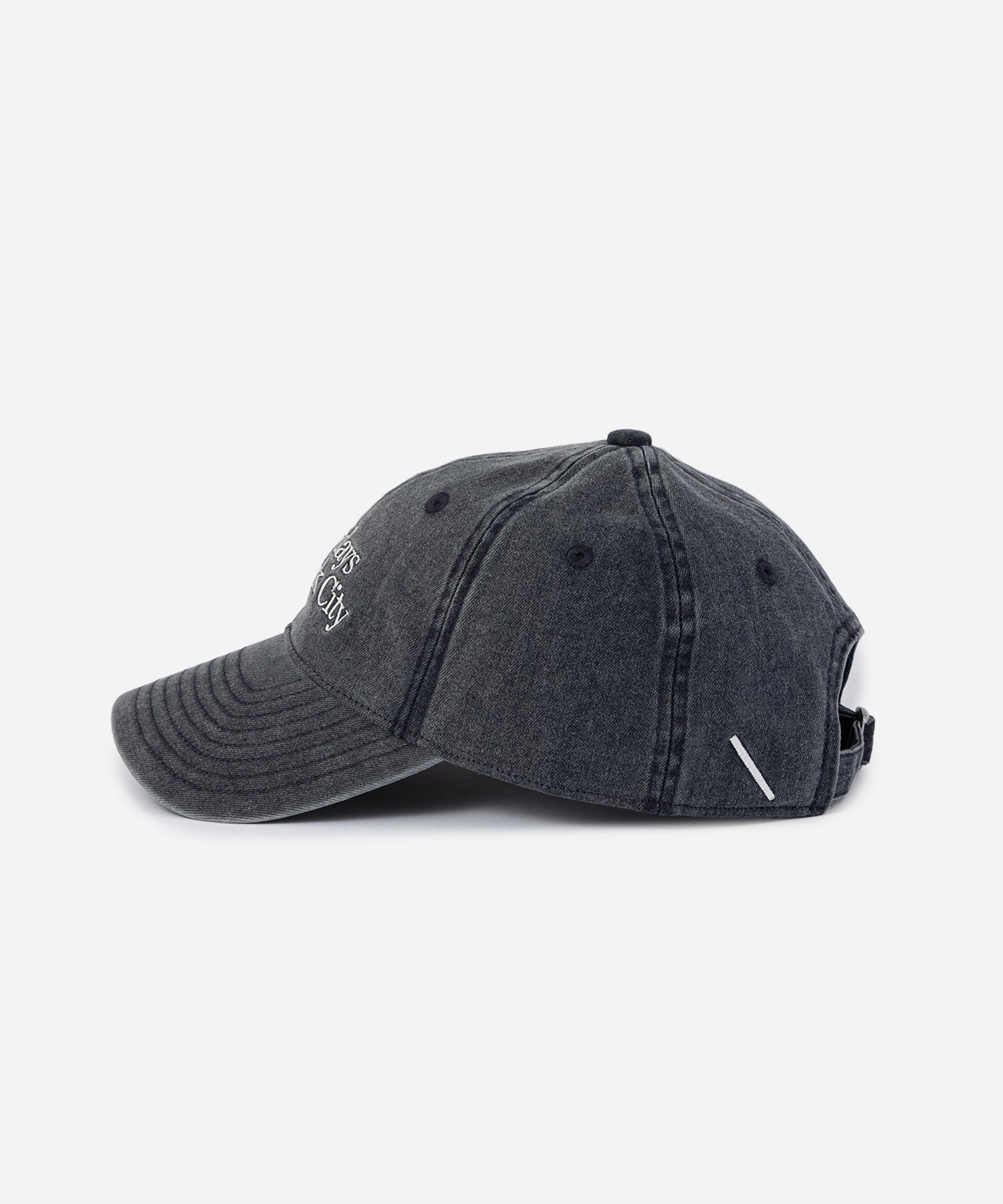 Saturdays NYC Abie Pigment Dyed Cap in Navy