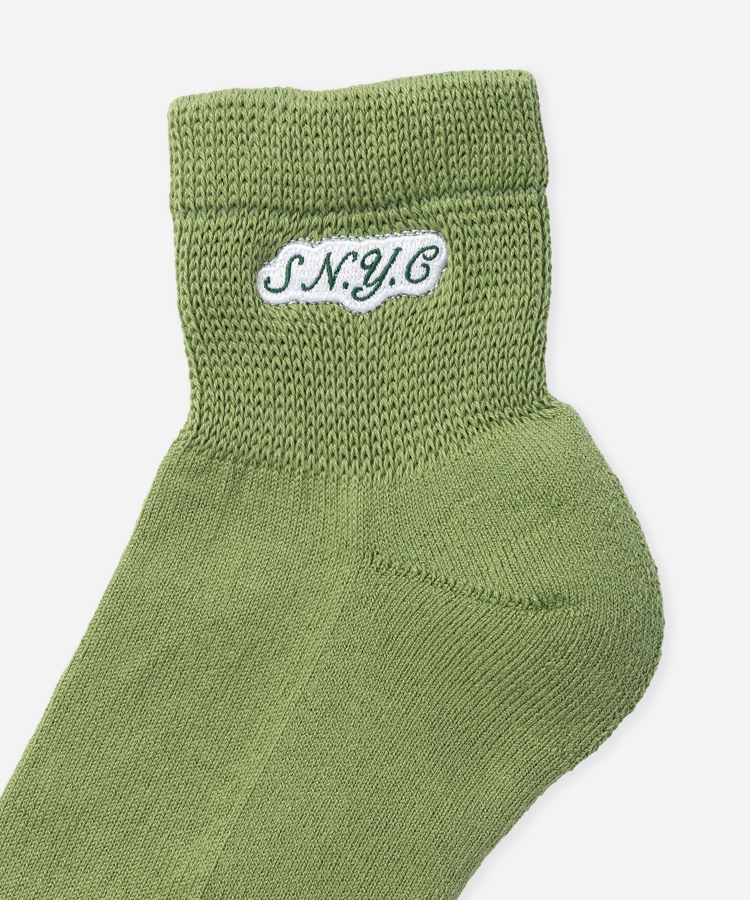 Saturdays NYC S.NYC Quarter Socks in Light Green