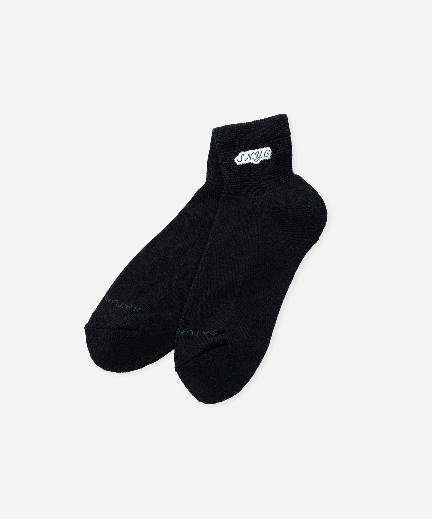 Saturdays NYC S.NYC Quarter Socks in Black