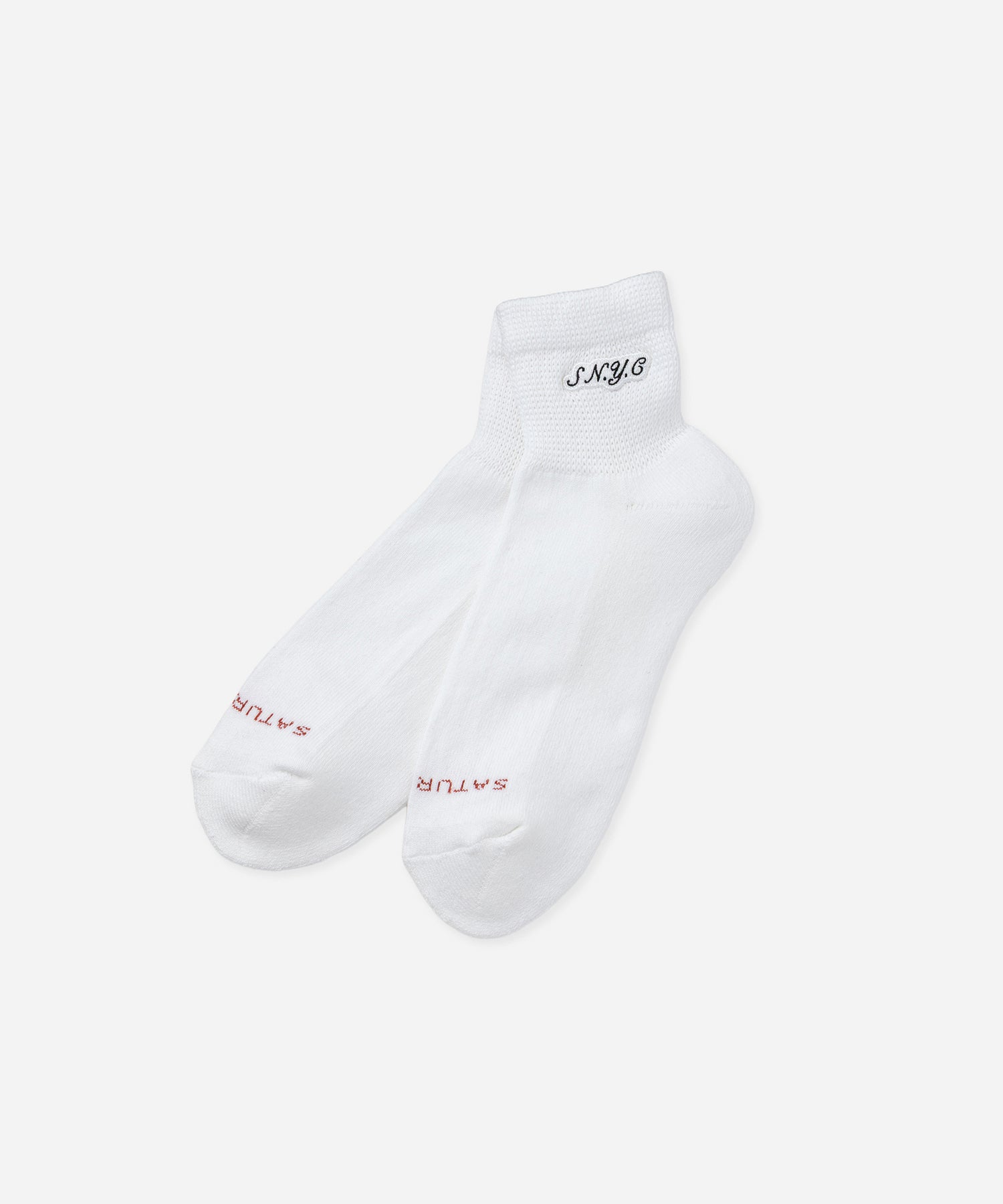 Saturdays NYC S.NYC Quarter Socks in White