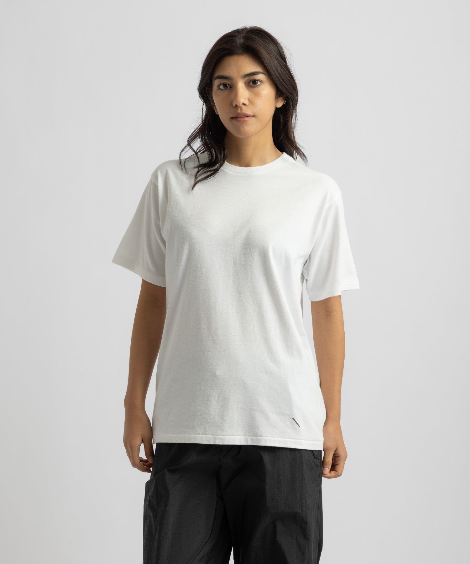 Saturdays NYC Hanes x Saturdays NYC Washed Cotton Tees 2-Pack in White / Faded Black
