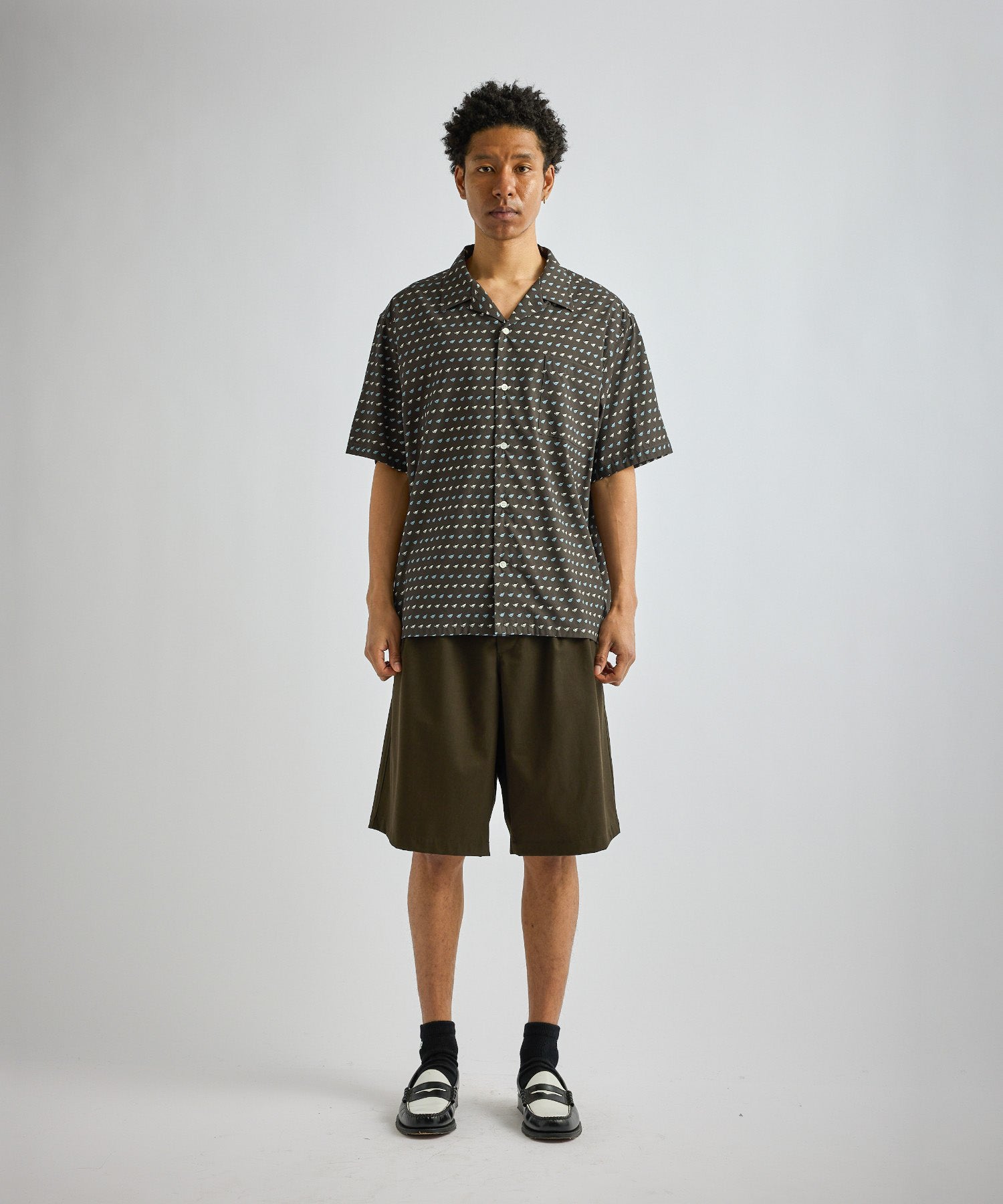Saturdays NYC Canty Sailboat Shirt in Navy