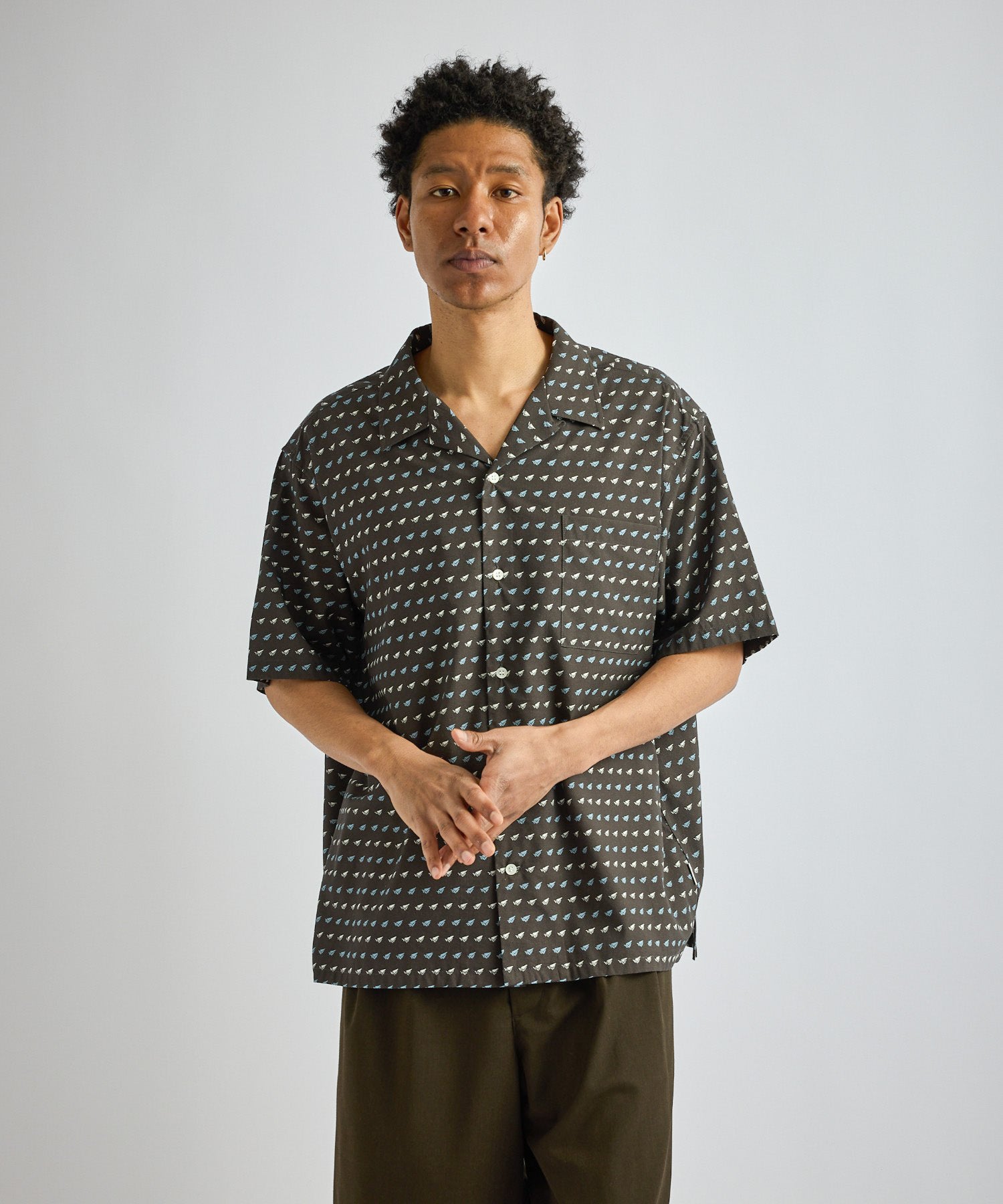 Saturdays NYC Canty Sailboat Shirt in Navy
