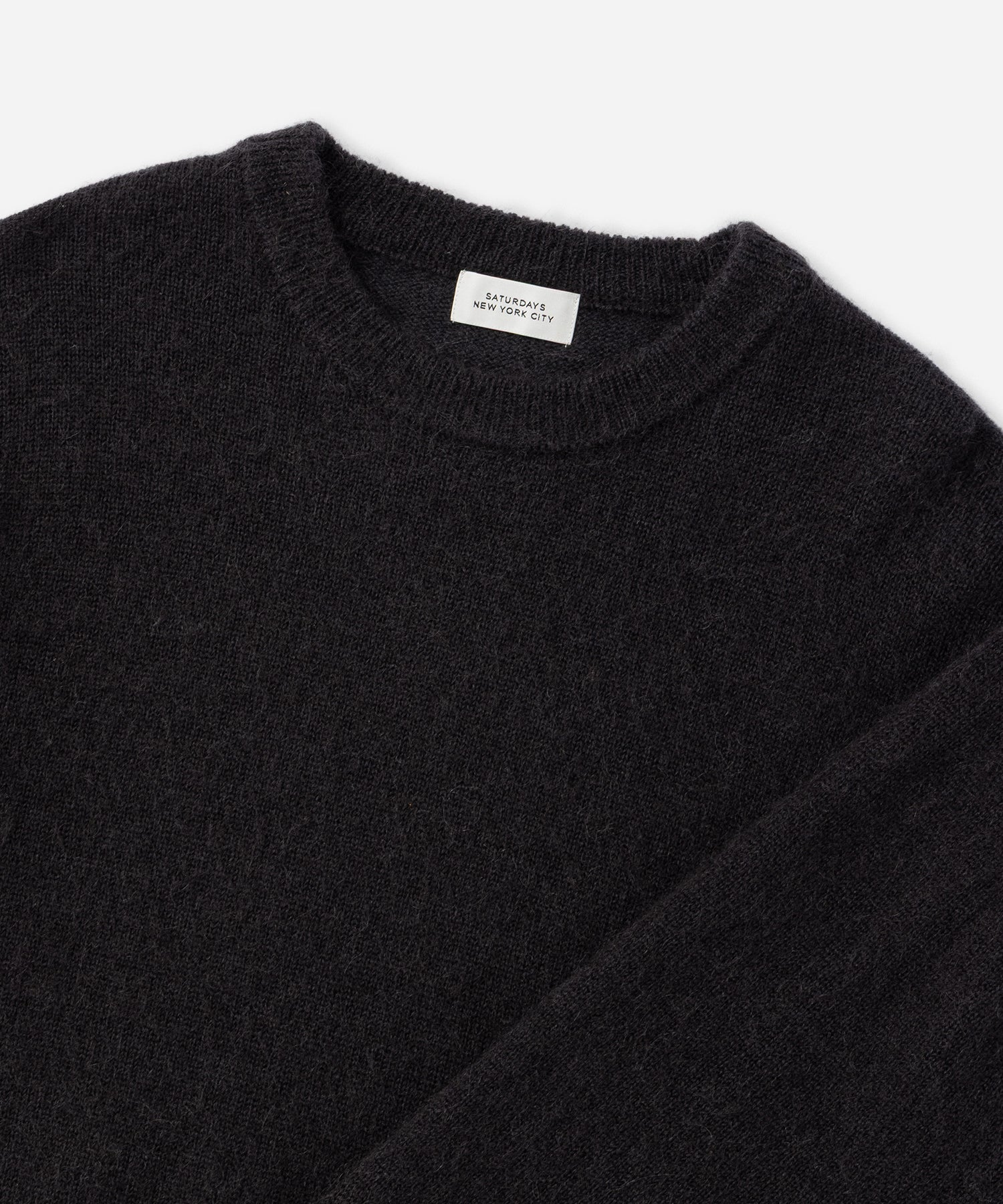 Saturdays NYC Greg Shaggy Knit in Gray