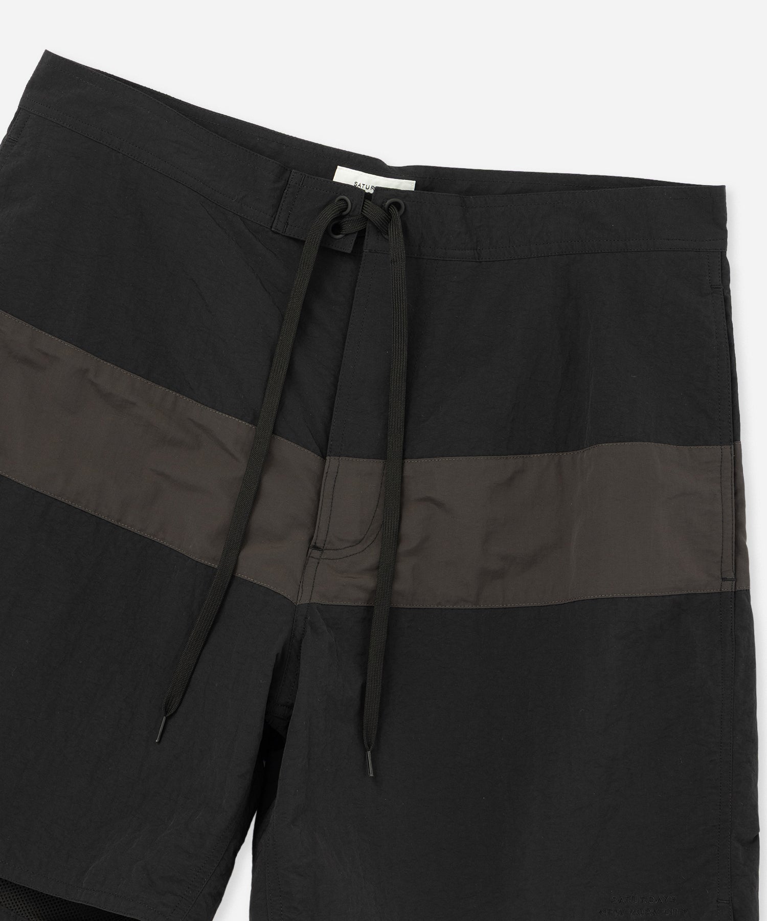 Saturdays NYC Grady Boardshort in Black