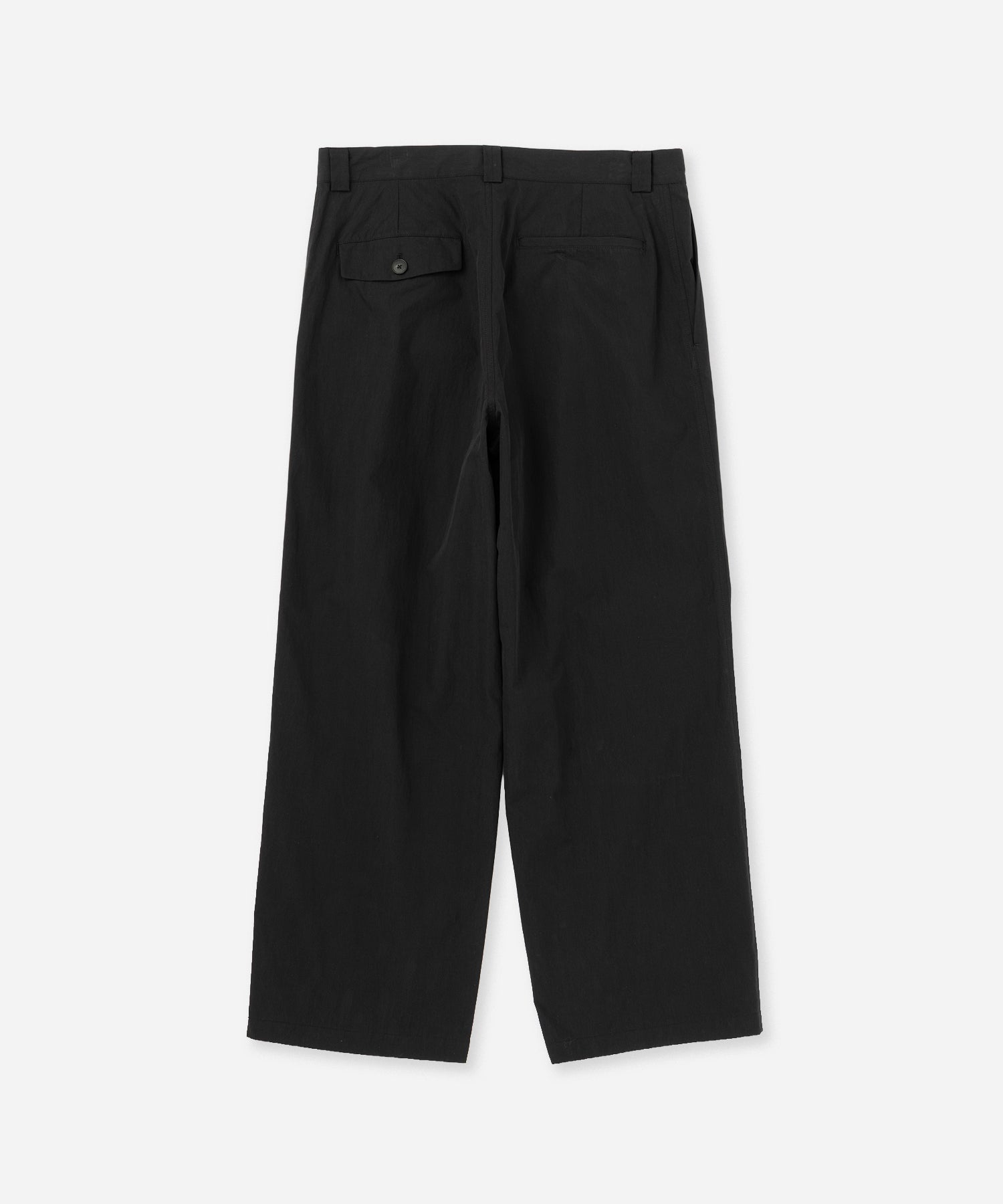 Saturdays NYC George Wide Two Tuck Pant in Black