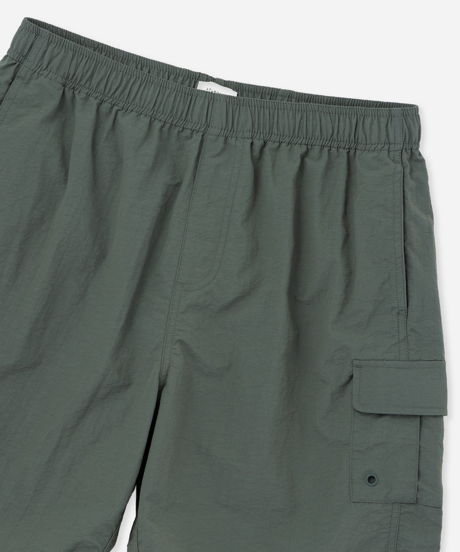 Saturdays NYC Danjo Cargo Swim Short in Olive Green