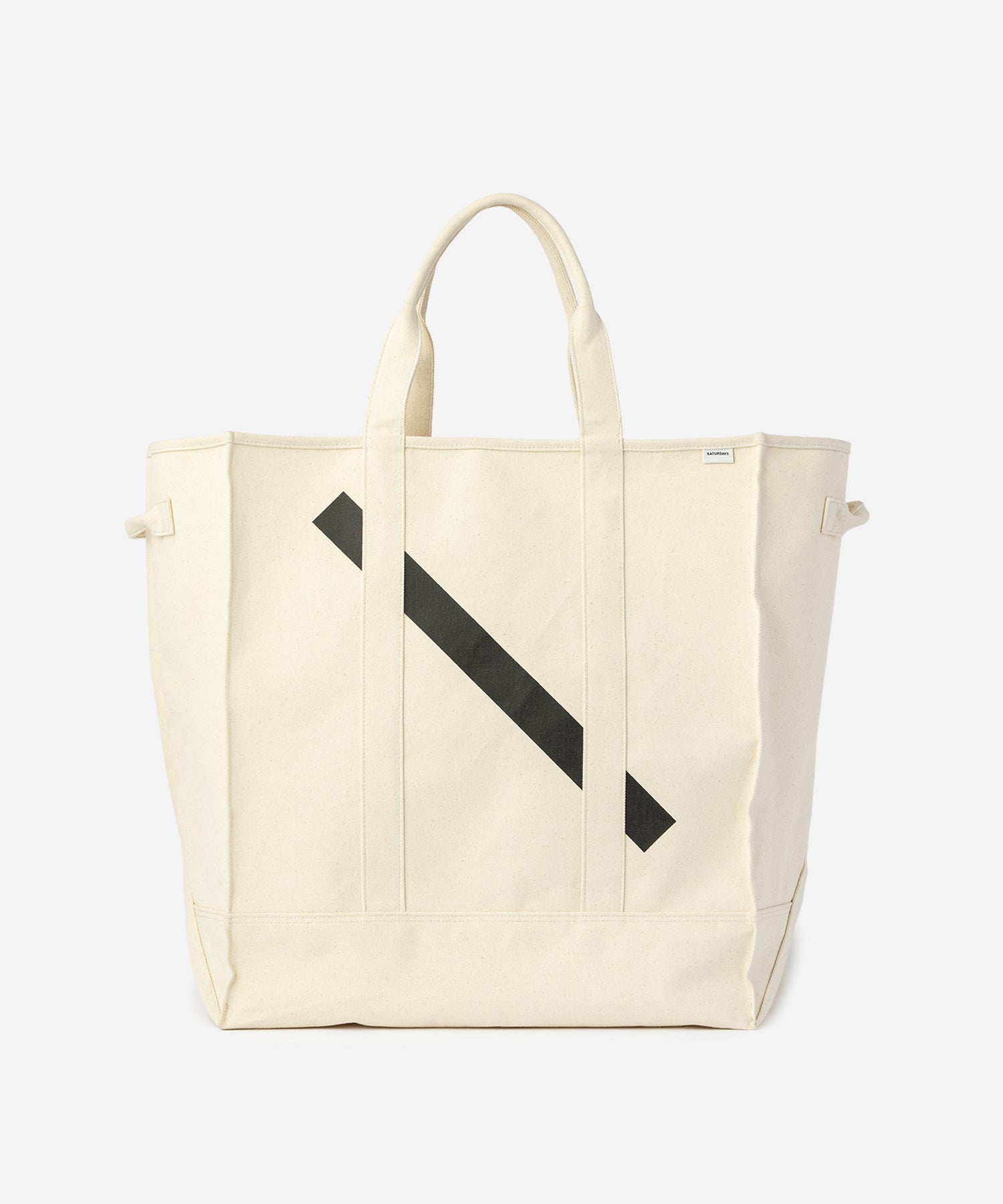 Saturdays NYC Slash Laundry Bag in Ivory