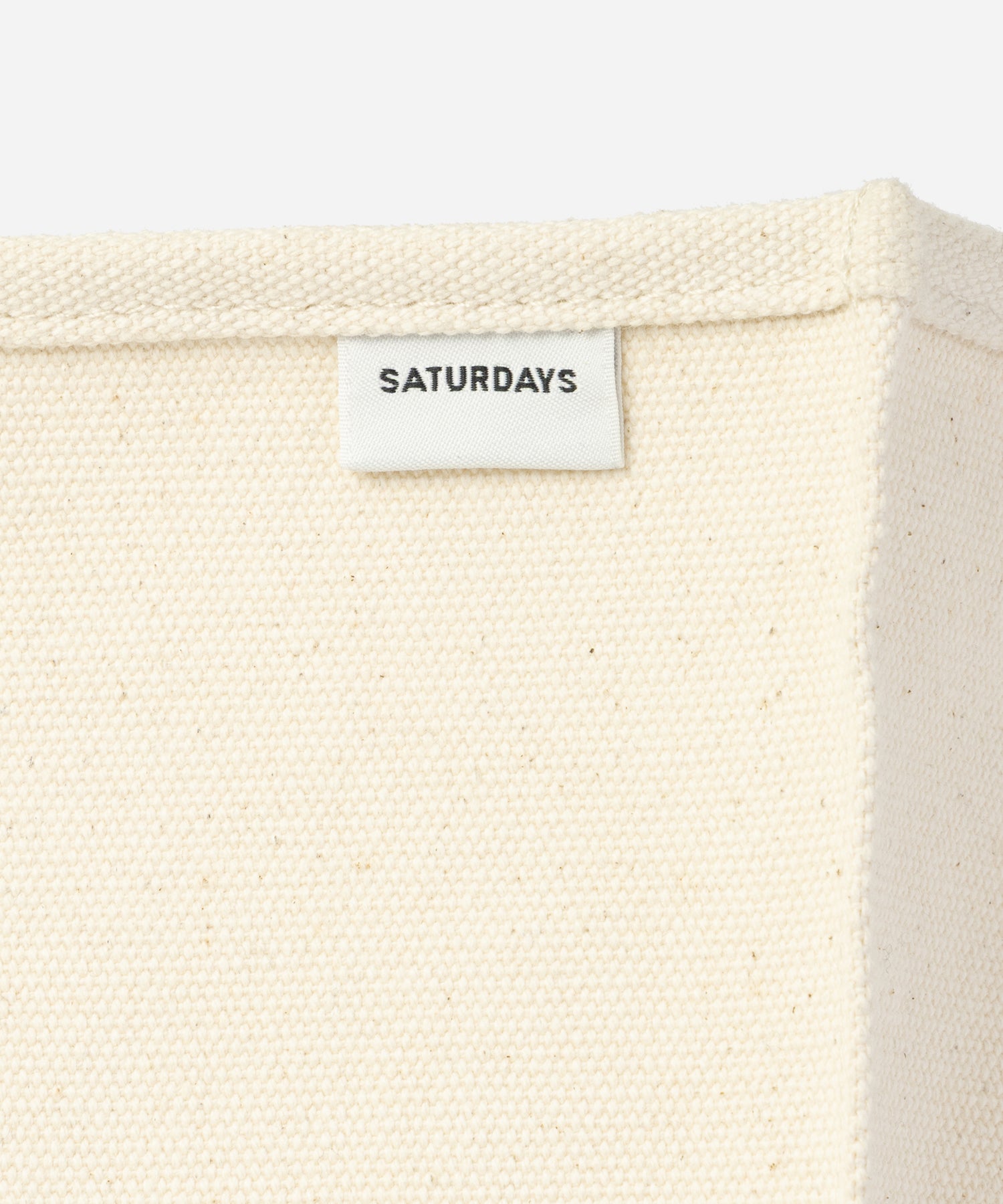 Saturdays NYC Slash Laundry Bag in Ivory