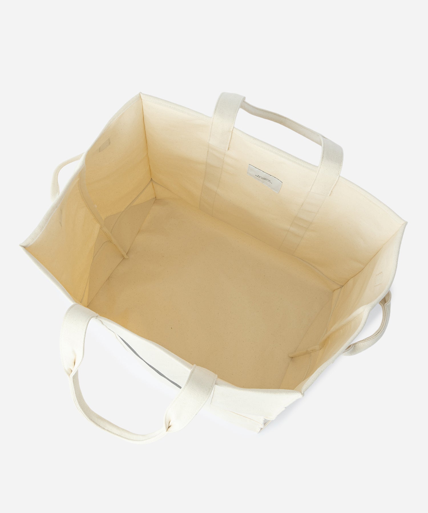 Saturdays NYC Slash Laundry Bag in Ivory