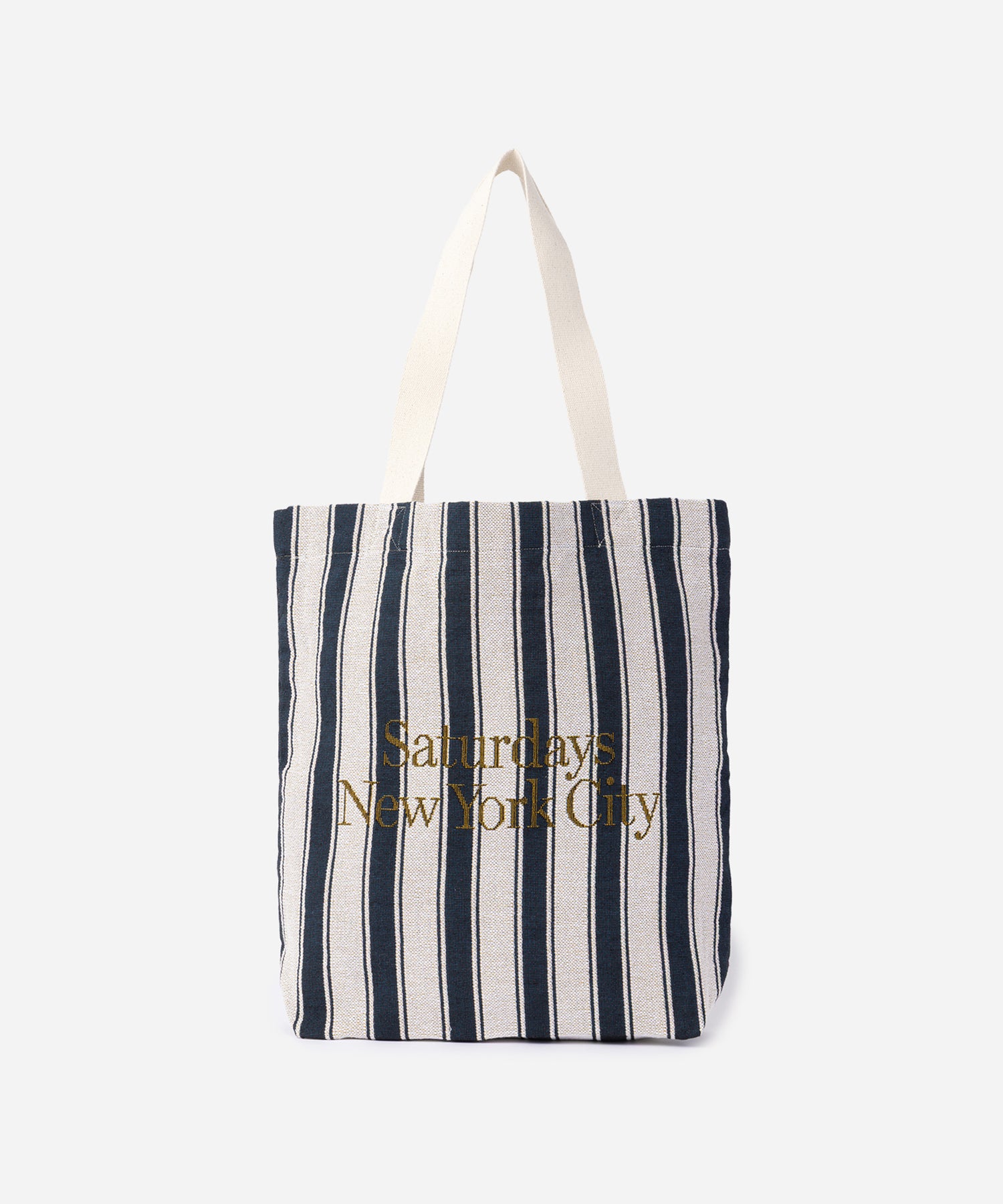 Saturdays NYC Miller Stripe Tote Bag in Blue