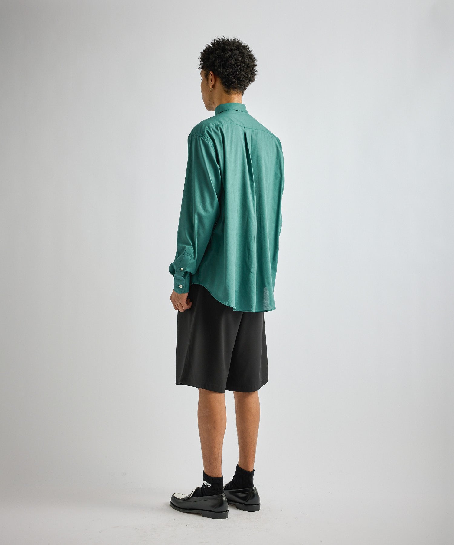 Saturdays NYC Crosby Lawn Cloth Shirt in Light Green