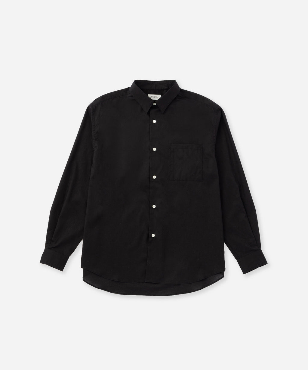 Saturdays NYC Crosby Lawn Cloth Shirt in Black