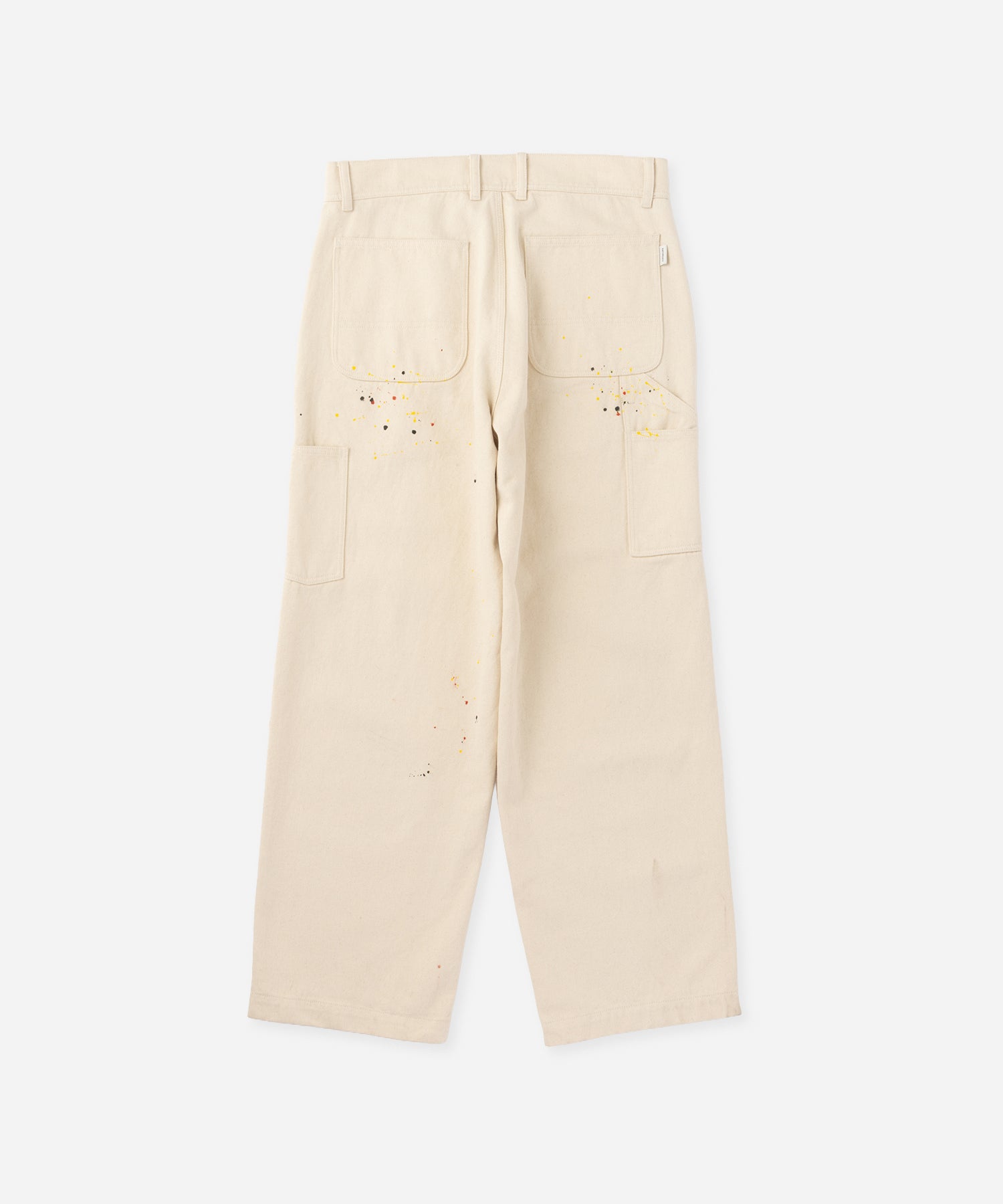 Saturdays NYC Morris Wide Leg Painter Pant in Ivory
