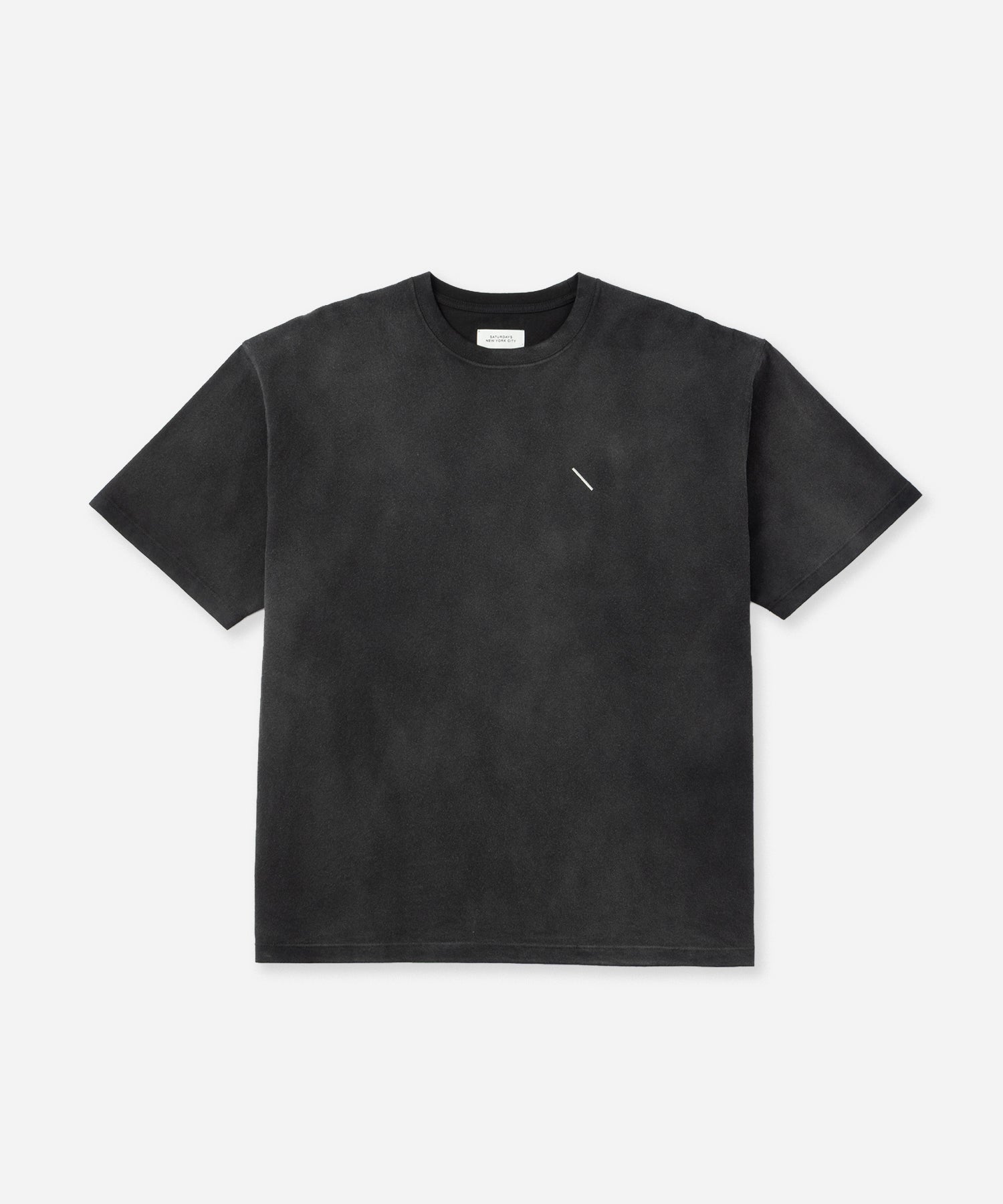 Saturdays NYC Sailboat Relaxed Tee in Black