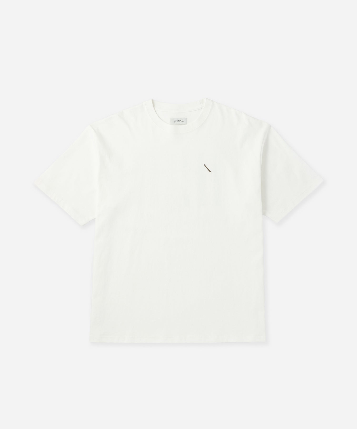 Saturdays NYC Sailboat Relaxed Tee in White
