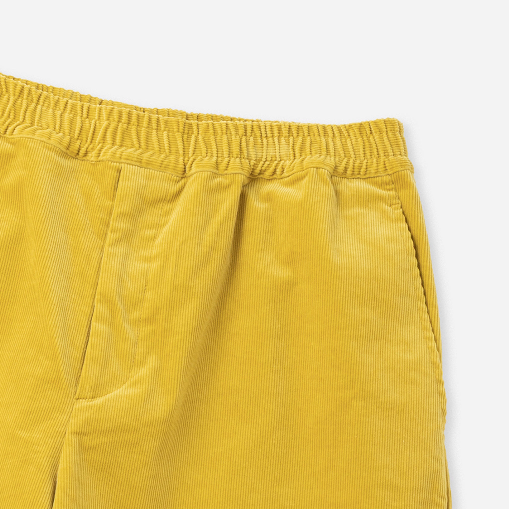 Saturdays NYC Avalon Corduroy Beach Short in Yellow