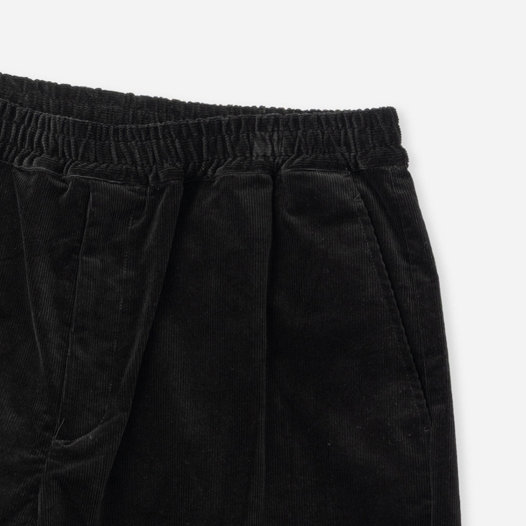 Saturdays NYC Avalon Corduroy Beach Short in Black