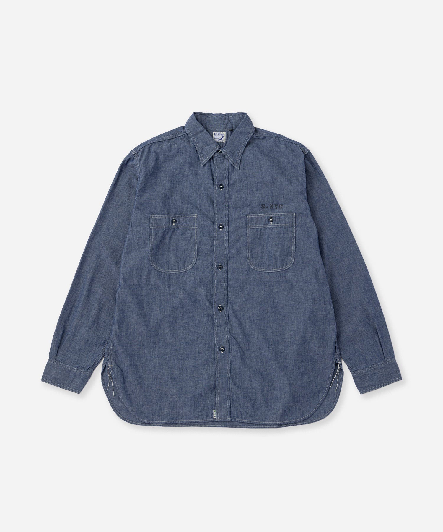 orSlow x Saturdays Relax Fit Chambray Work Shirt