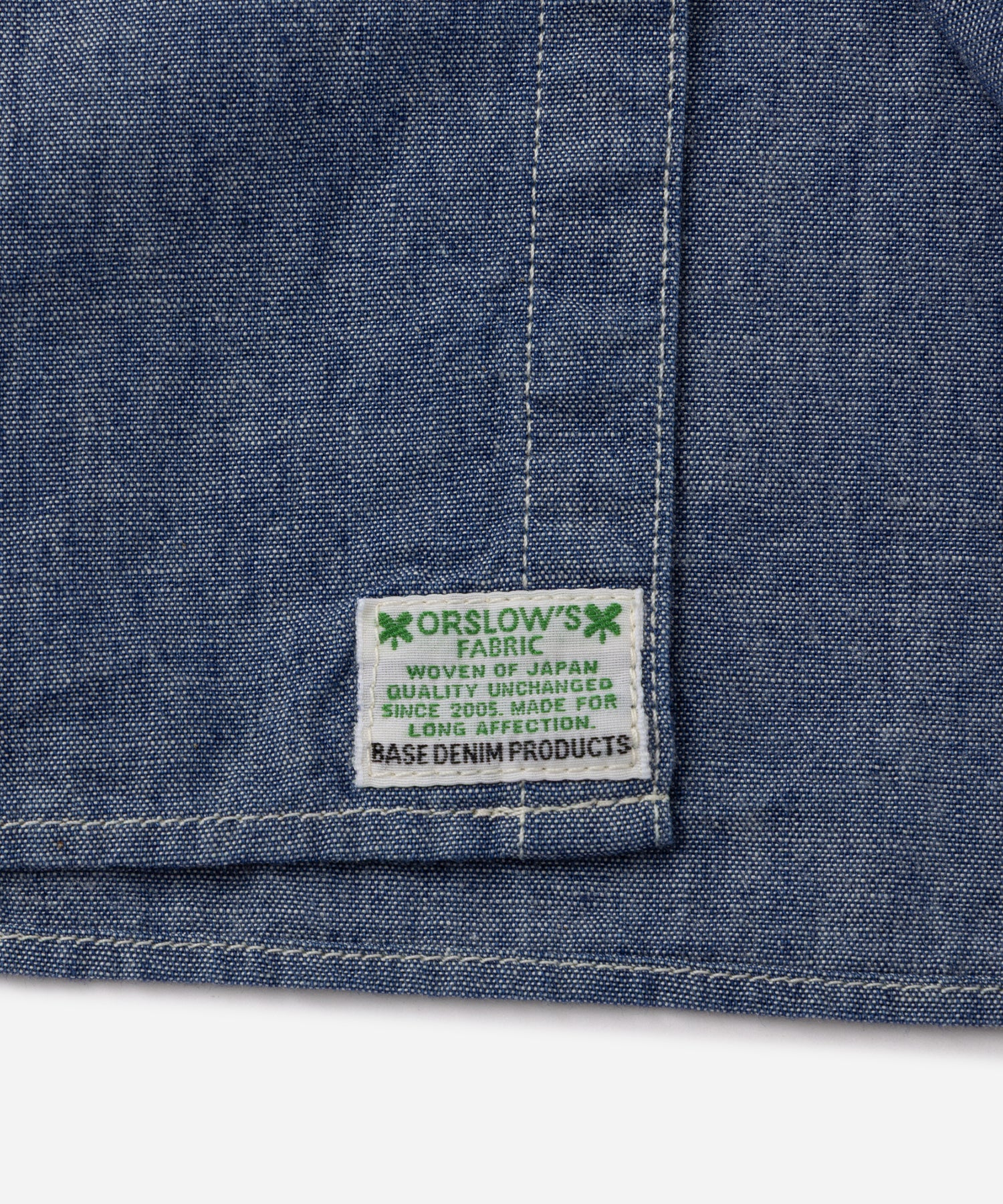 orSlow x Saturdays Relax Fit Chambray Work Shirt