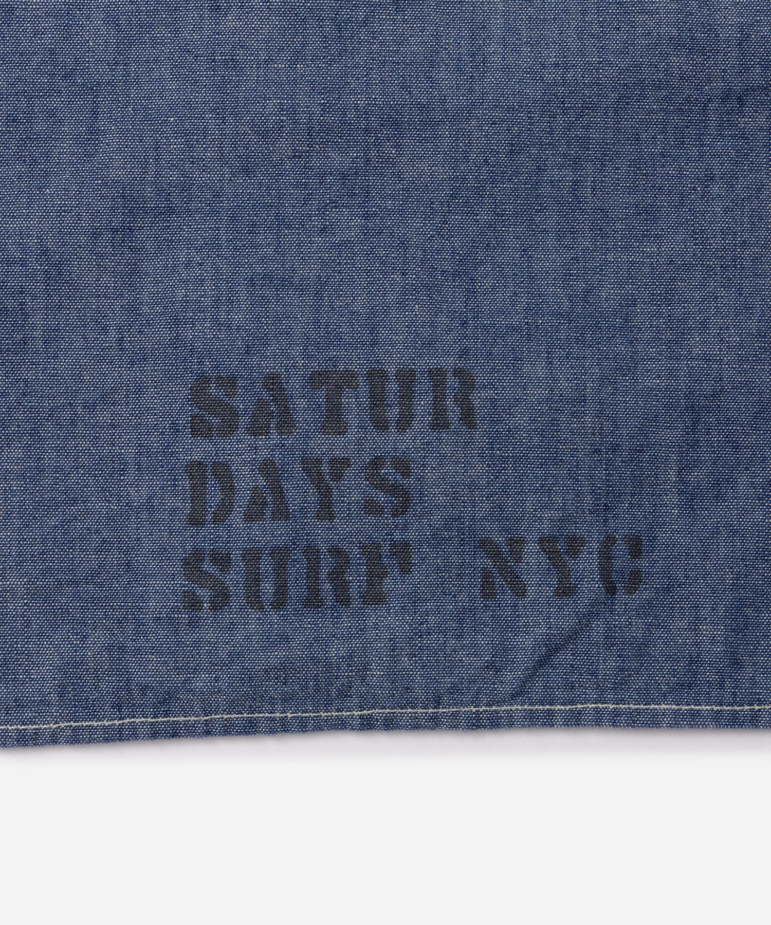 orSlow x Saturdays Relax Fit Chambray Work Shirt