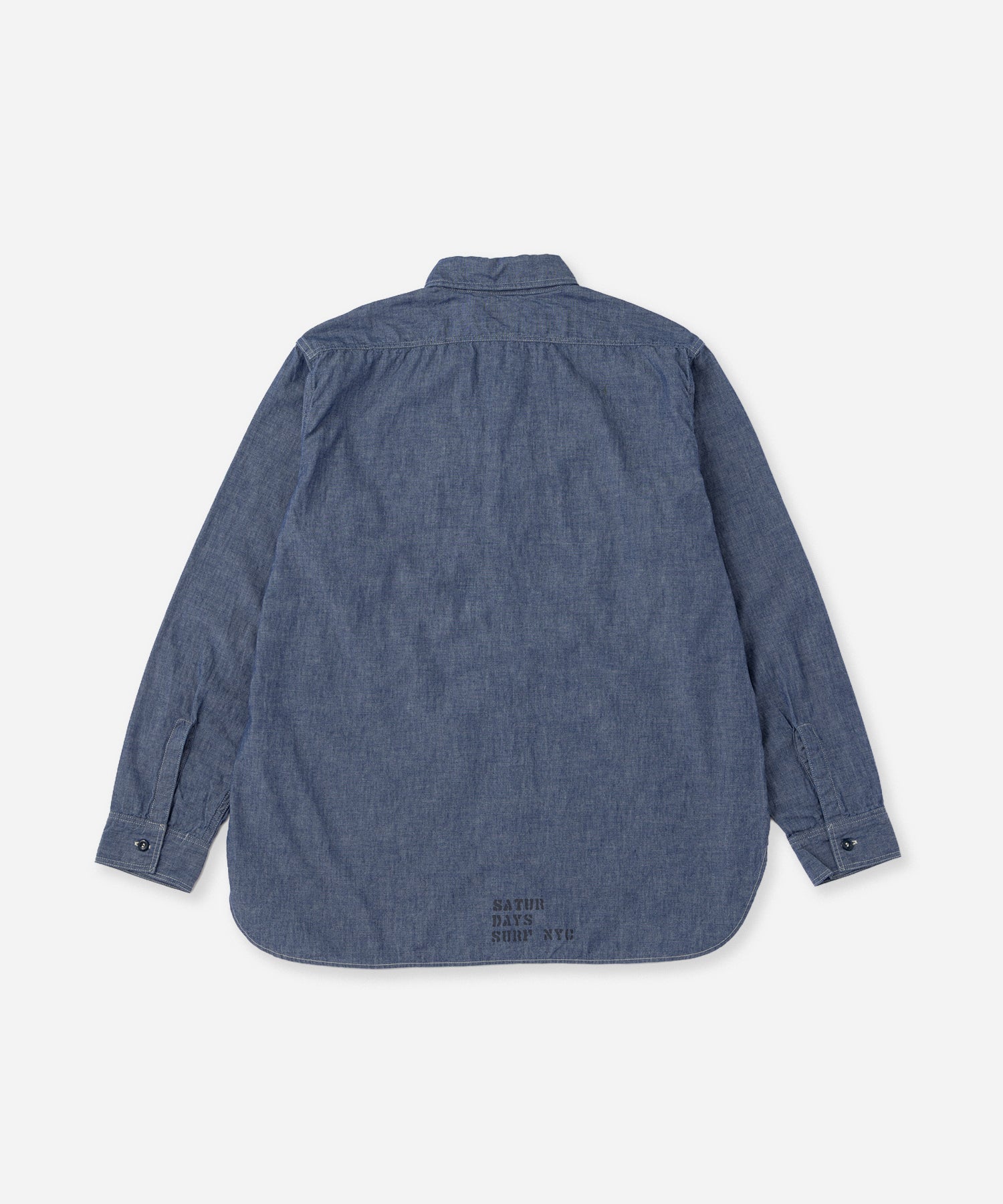 orSlow x Saturdays Relax Fit Chambray Work Shirt