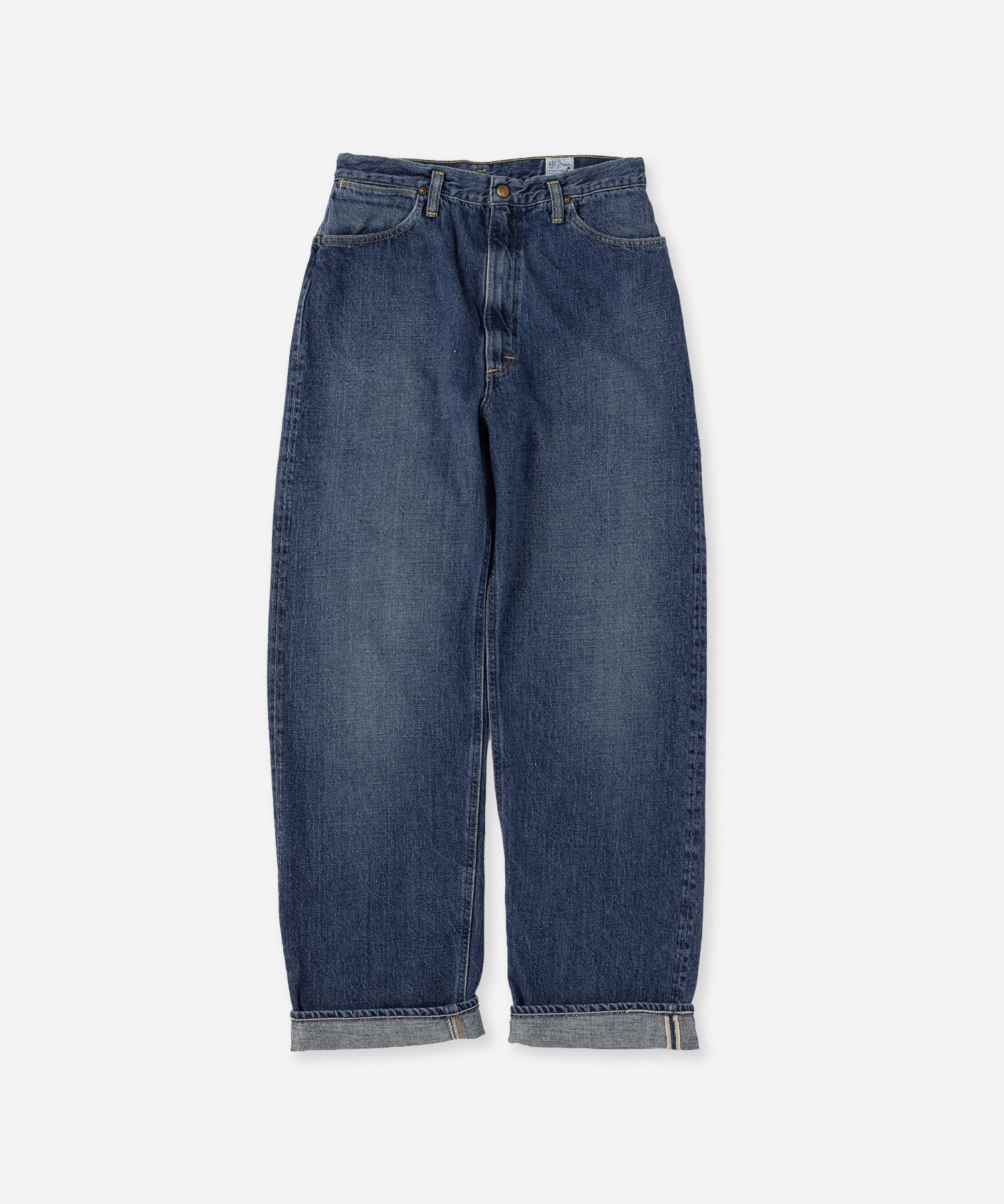 orSlow x Saturdays High Waist Selvedge Denim Pants Used Jasmin