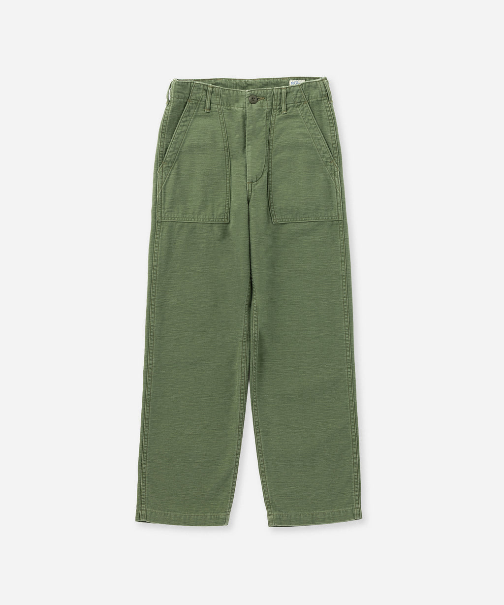orSlow x Saturdays Short Length Fatigue Pants Used Wash Regular Fit