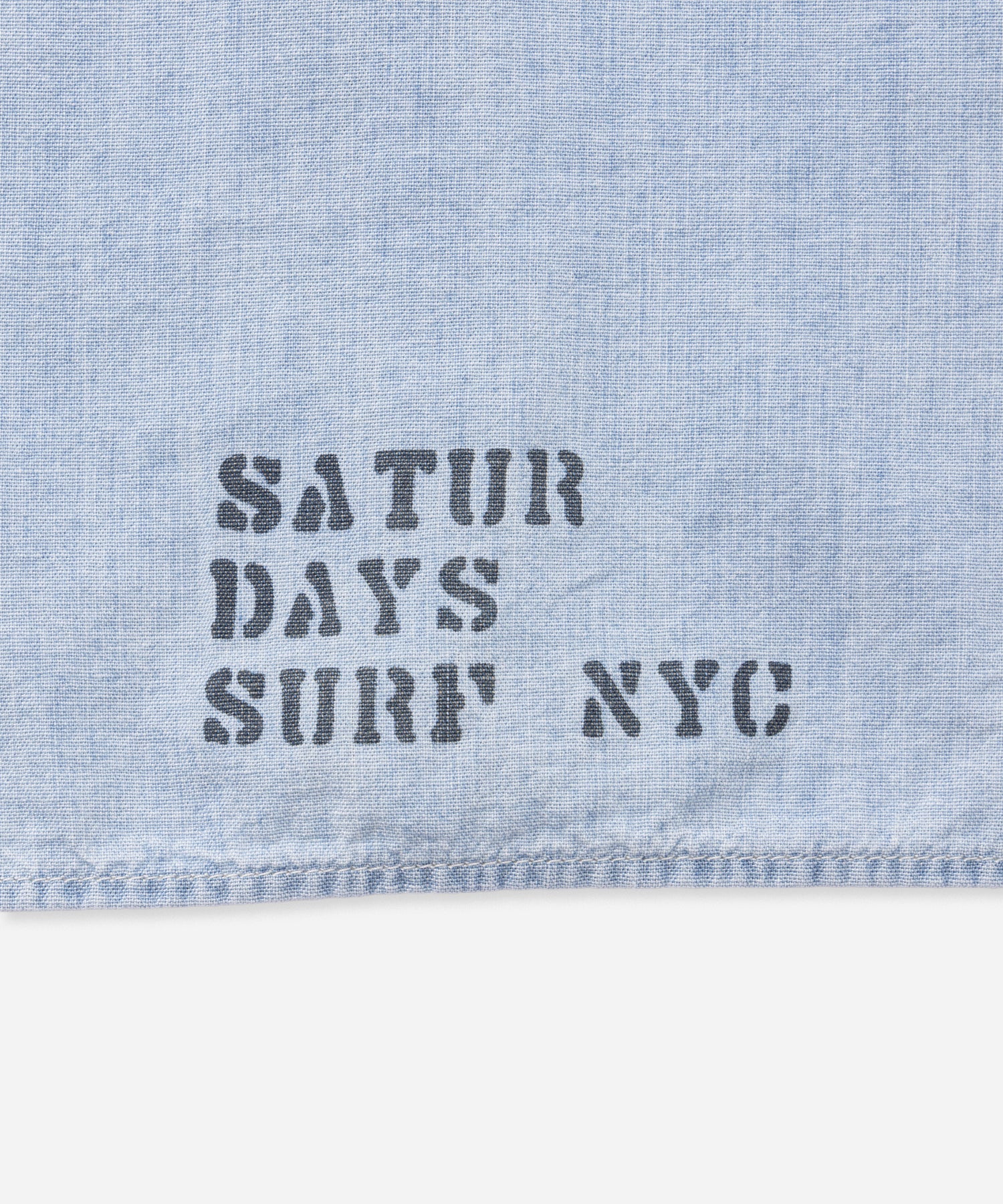 orSlow x Saturdays Relax Fit Chambray Work Shirt