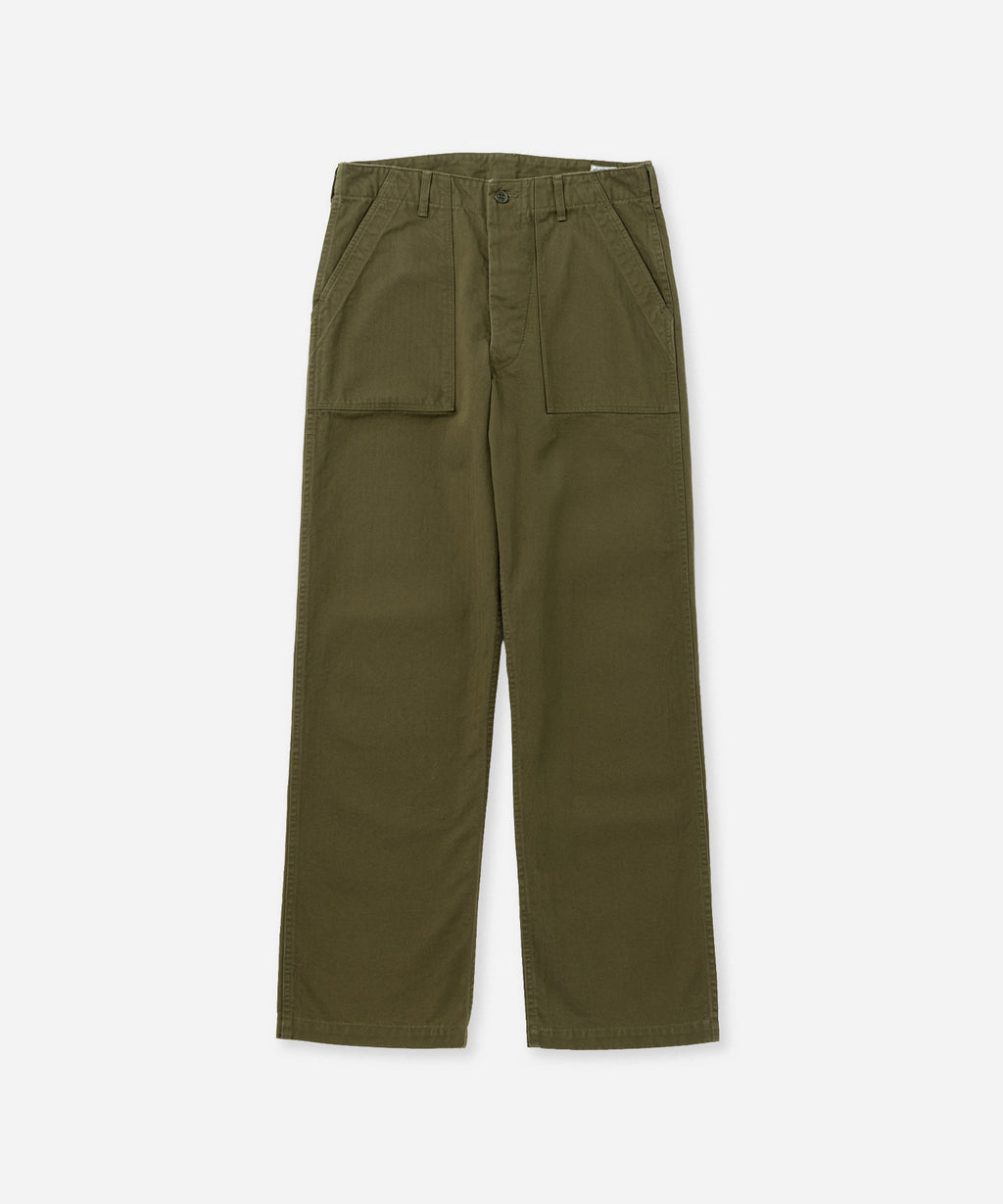 orSlow x Saturdays Herringbone Vintage Fit Fatigue Pants