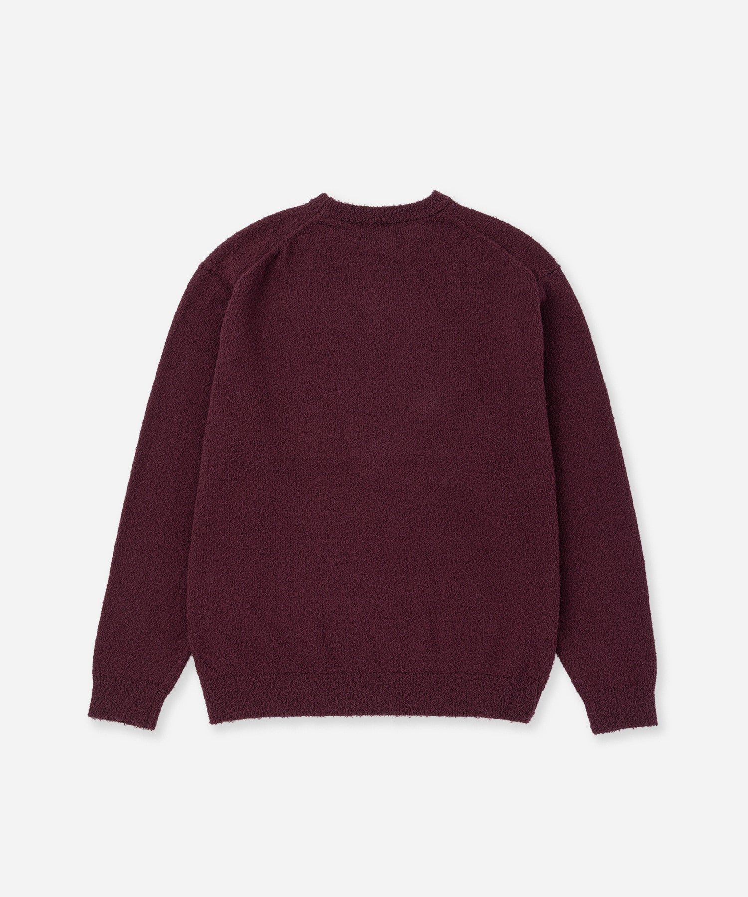 Saturdays NYC Greg Loop Yarn Sweater in Wine