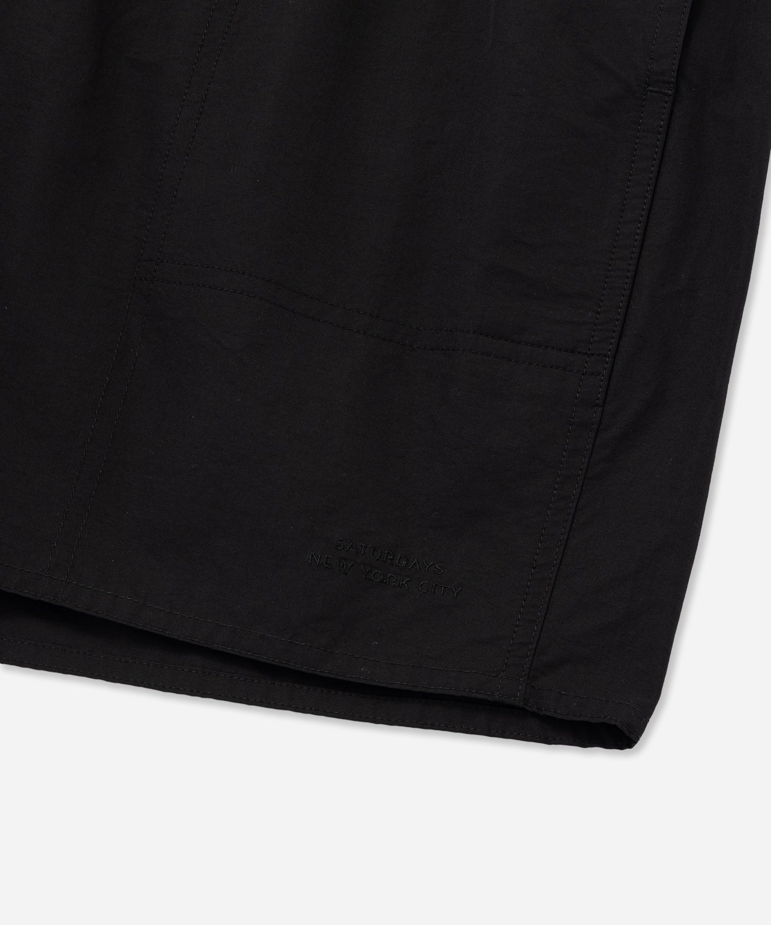 Saturdays NYC Talley Swim Short in Black