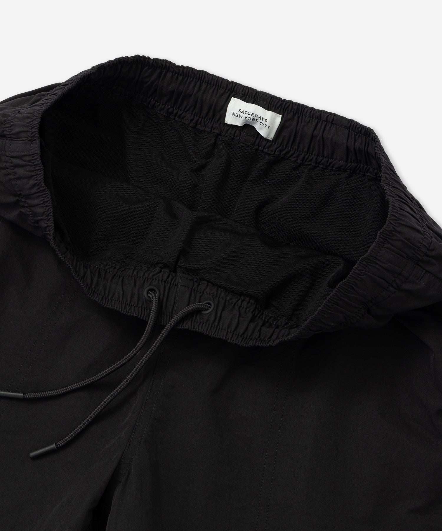 Saturdays NYC Talley Swim Short in Black