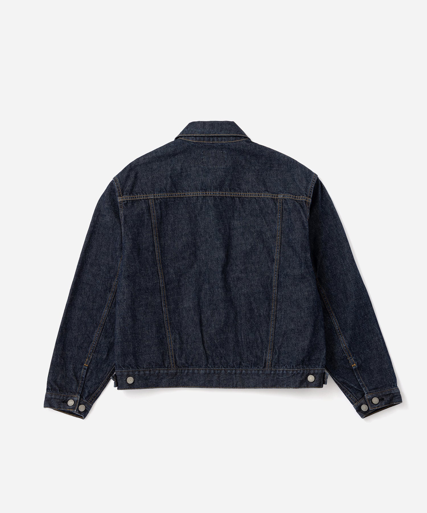 Saturdays NYC Emil Rinsed Denim Jacket in Navy