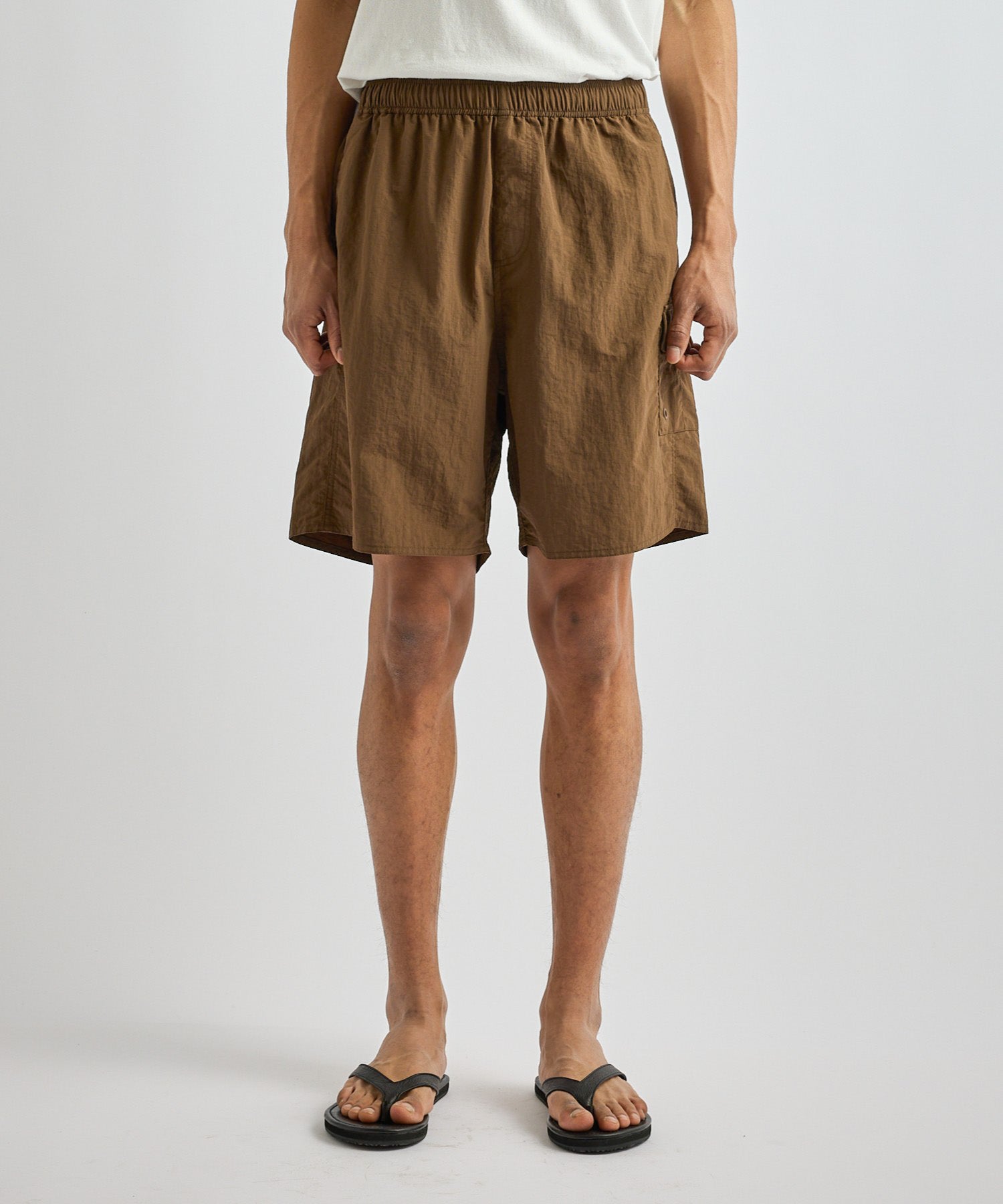 Saturdays NYC Danjo Cargo Swim Short in Brown
