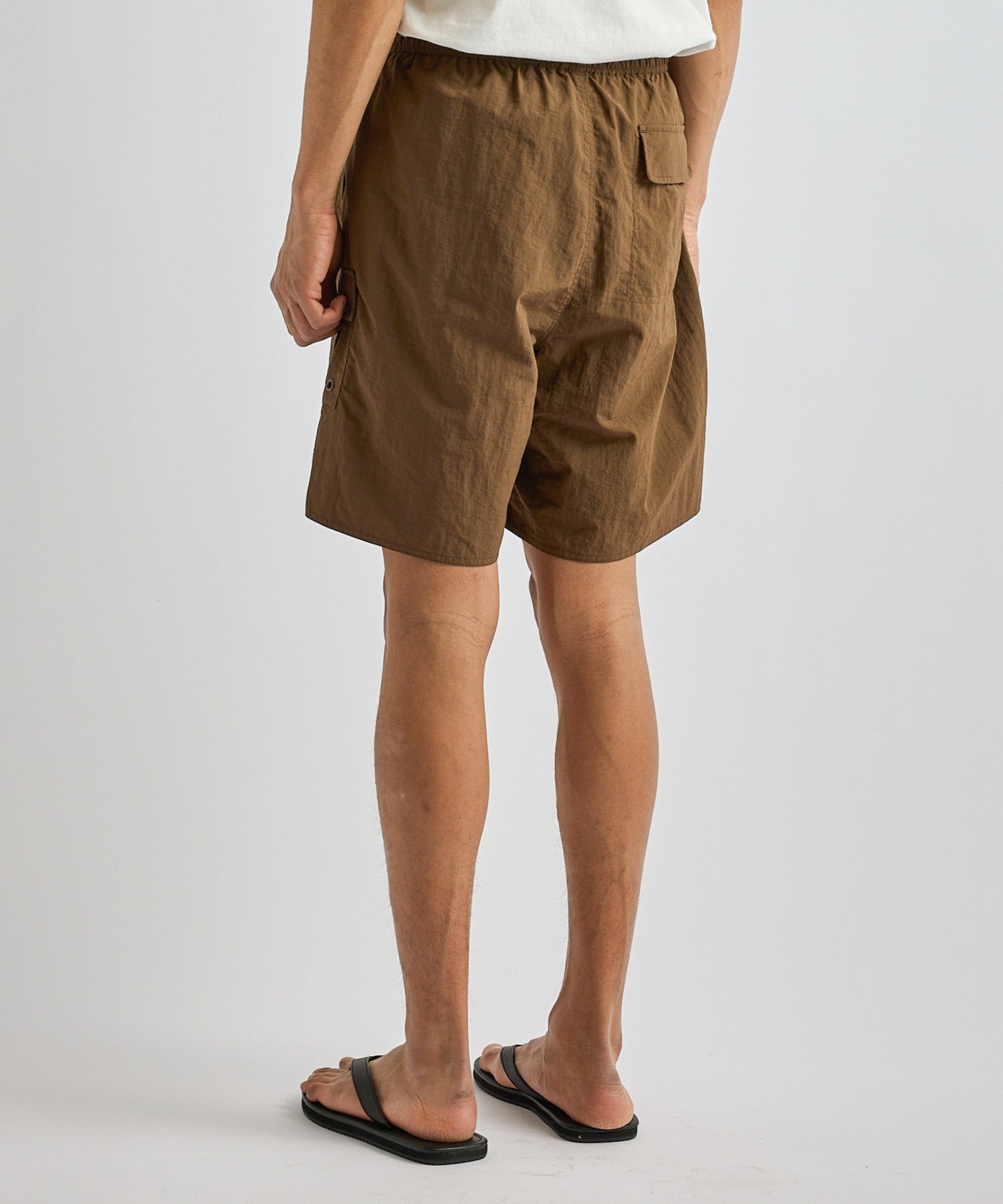 Saturdays NYC Danjo Cargo Swim Short in Brown