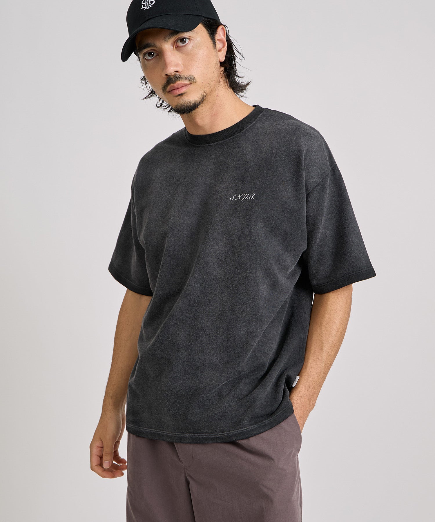 Saturdays NYC S.NYC Terry Sweatshirt in Black Sub