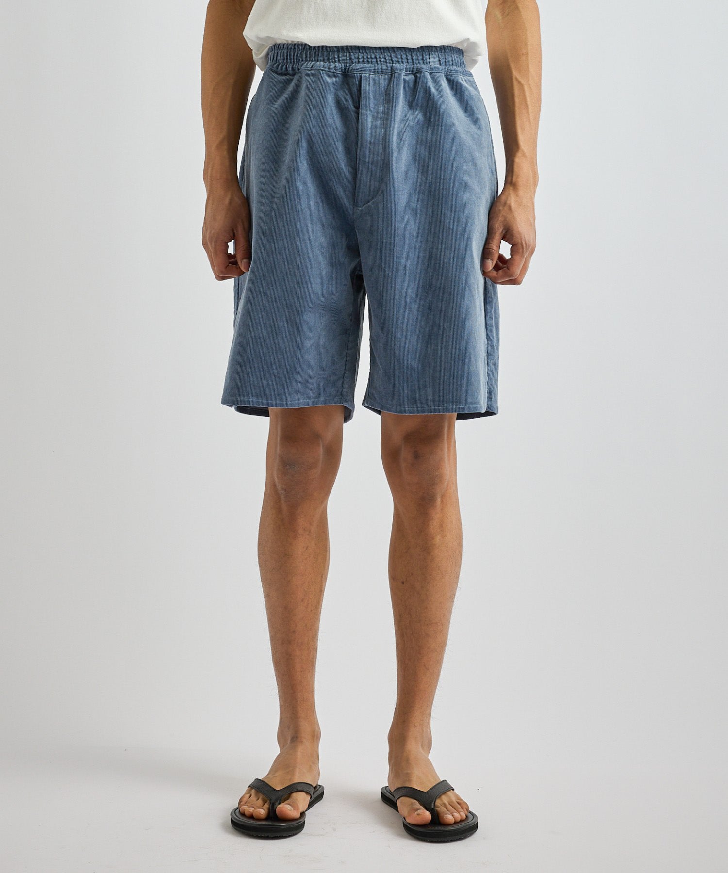 Saturdays NYC Avalon Corduroy Beach Short in Blue