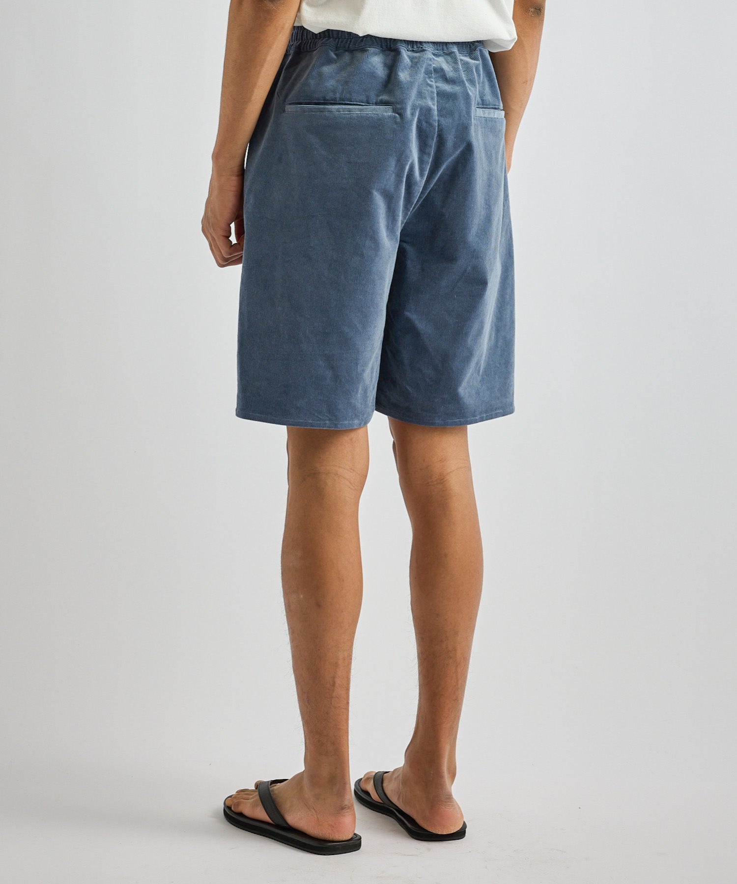 Saturdays NYC Avalon Corduroy Beach Short in Blue