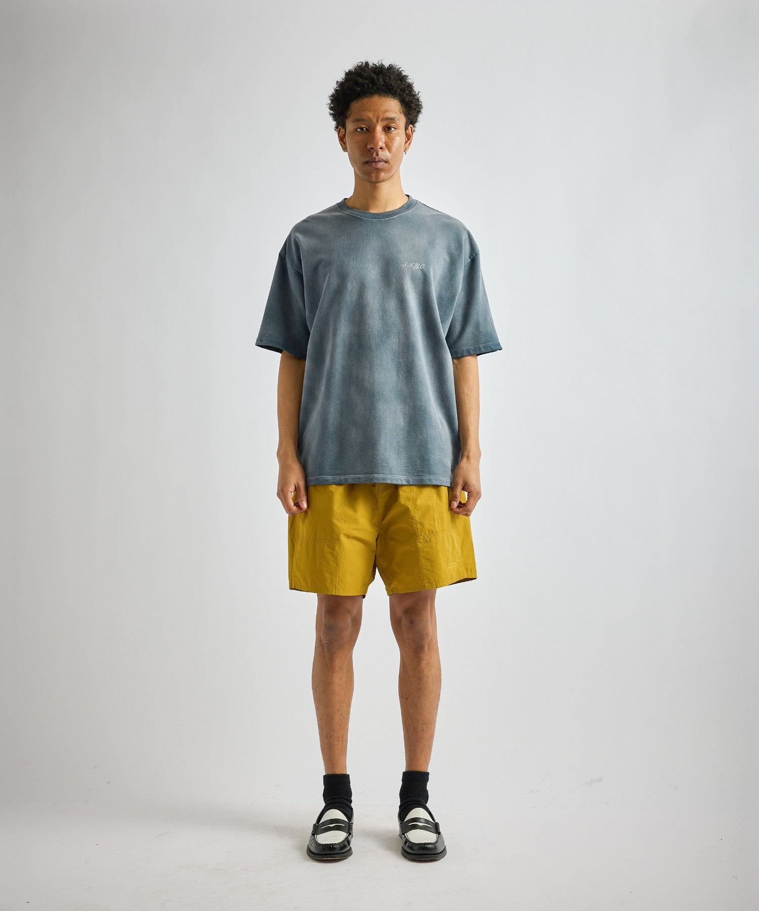 Saturdays NYC S.NYC Terry Sweatshirt in Navy
