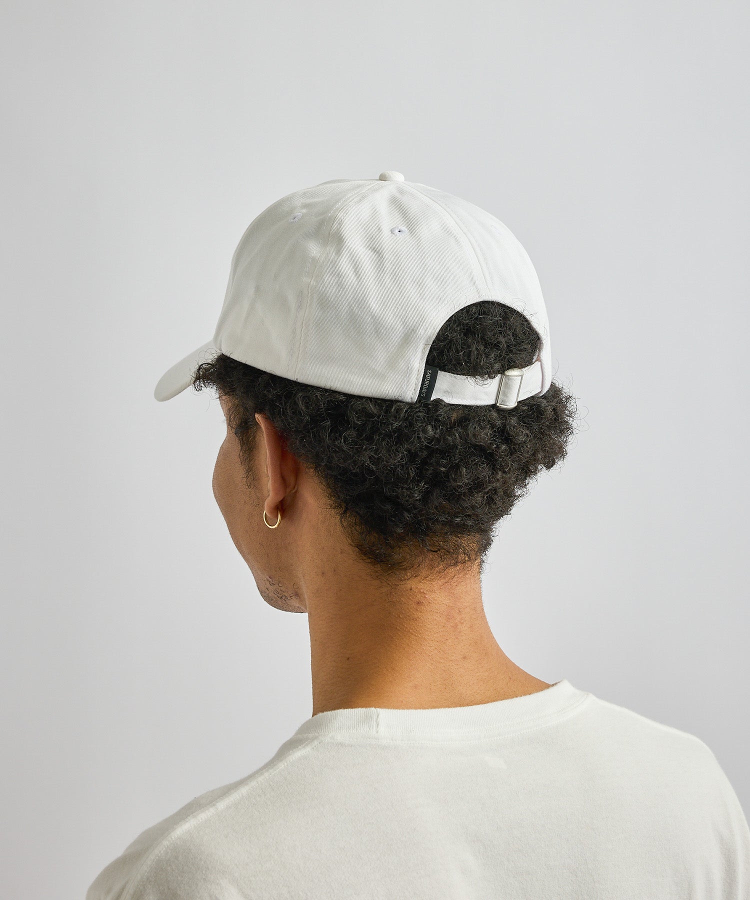 Saturdays NYC SAT Dad Hat in White